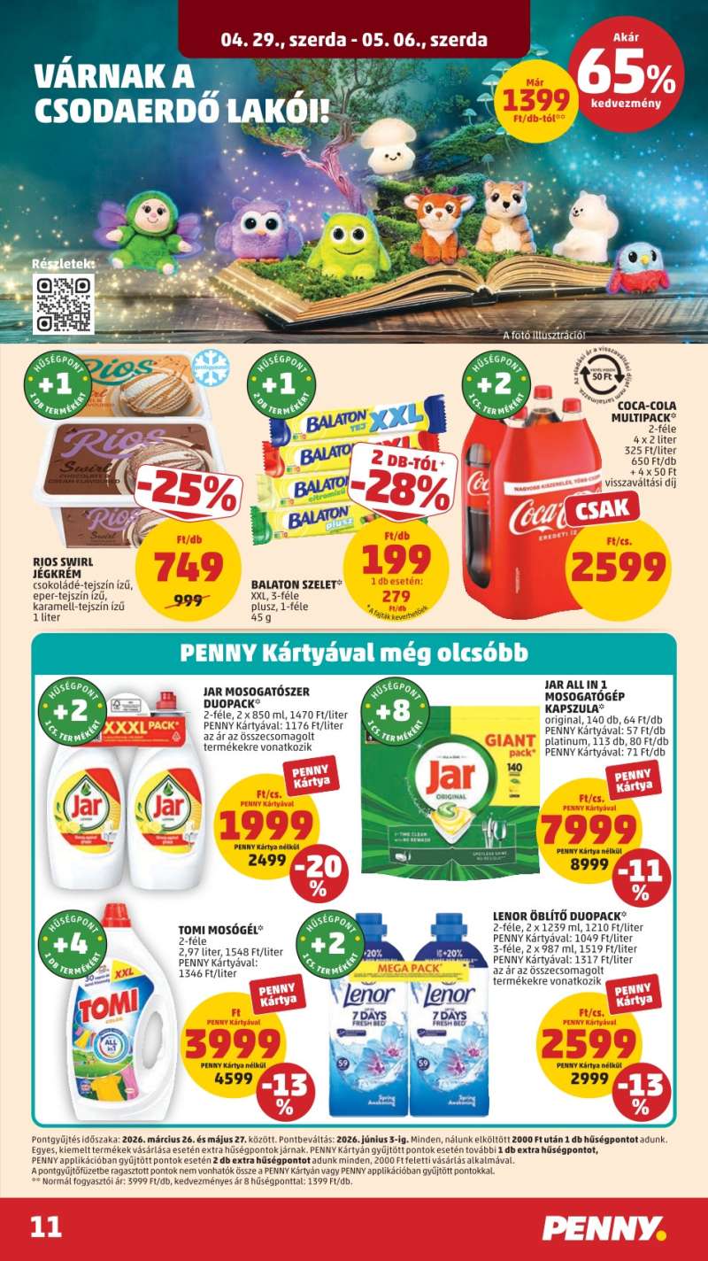 Penny Akciós Újság 11 oldal