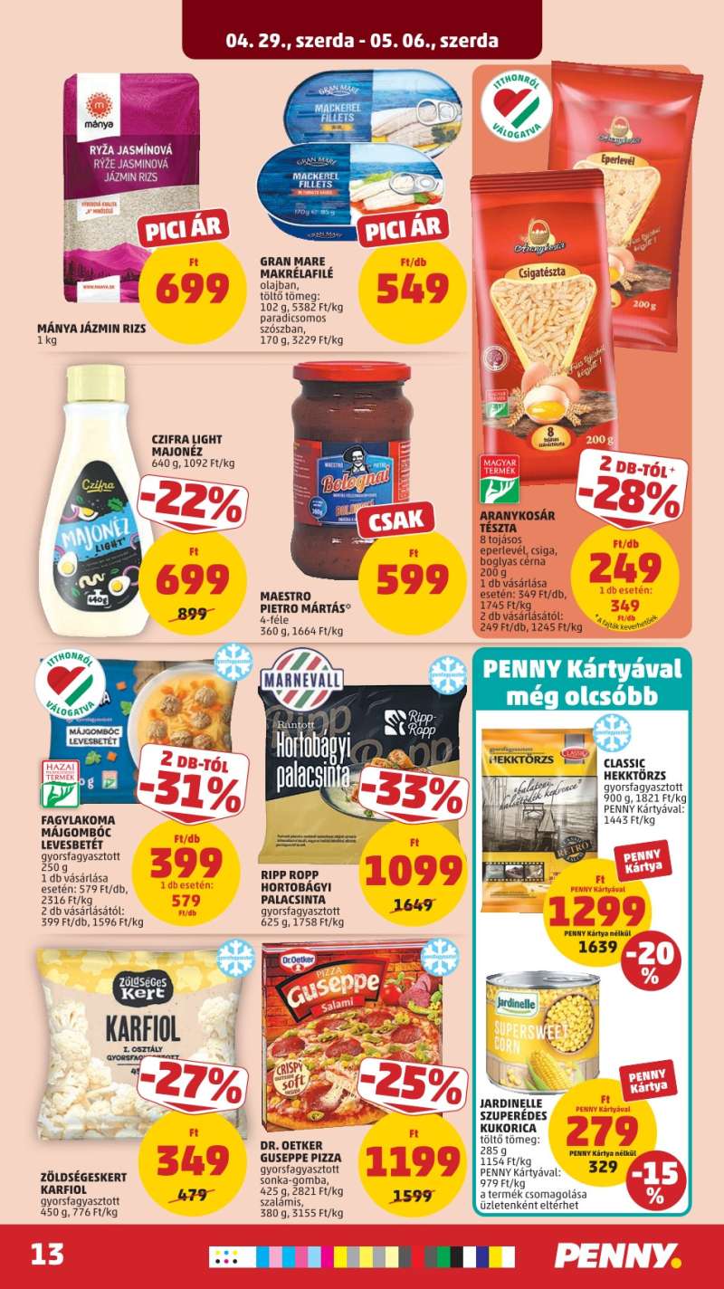 Penny Akciós Újság 14 oldal