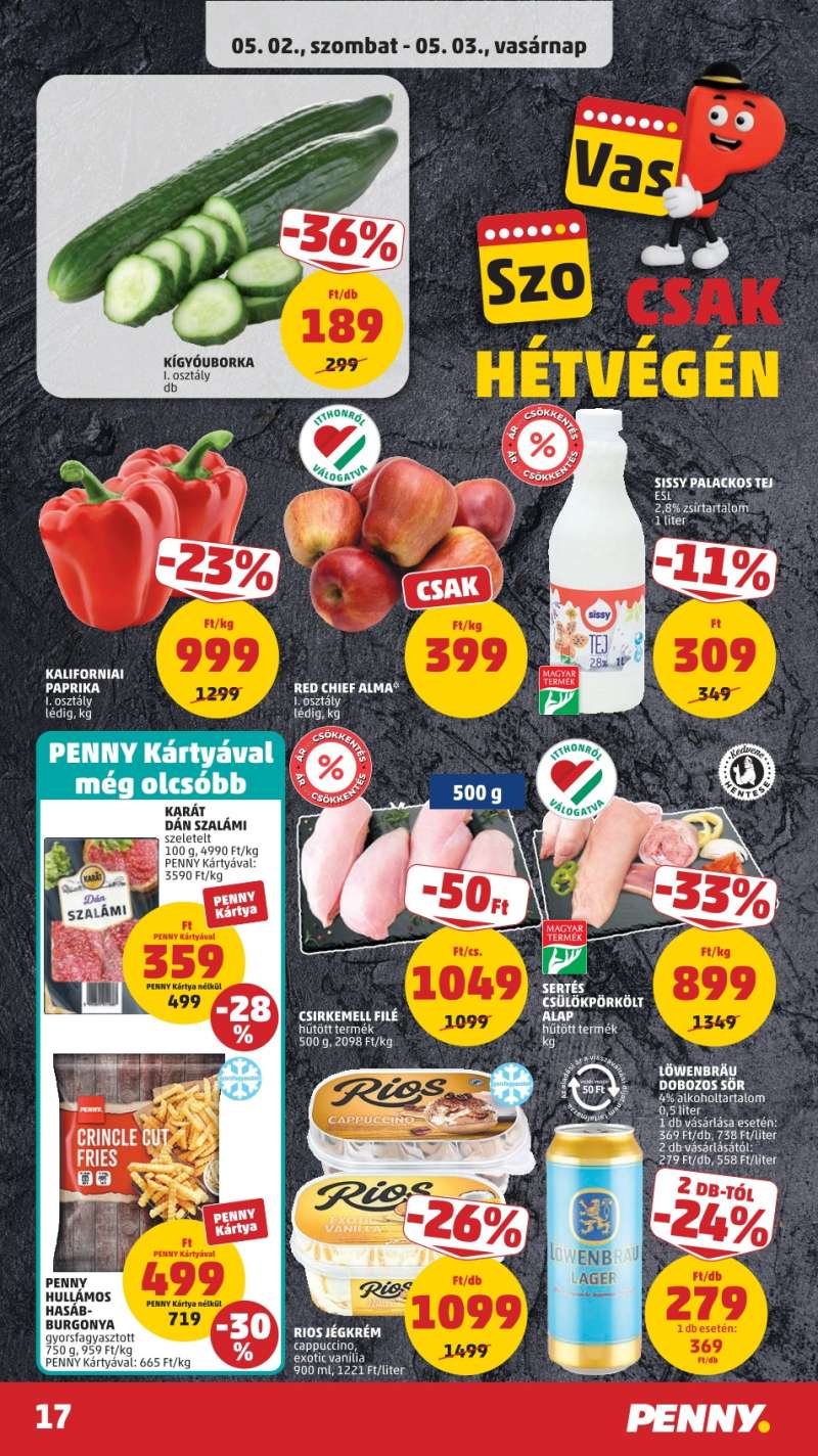 Penny Akciós Újság 18 oldal