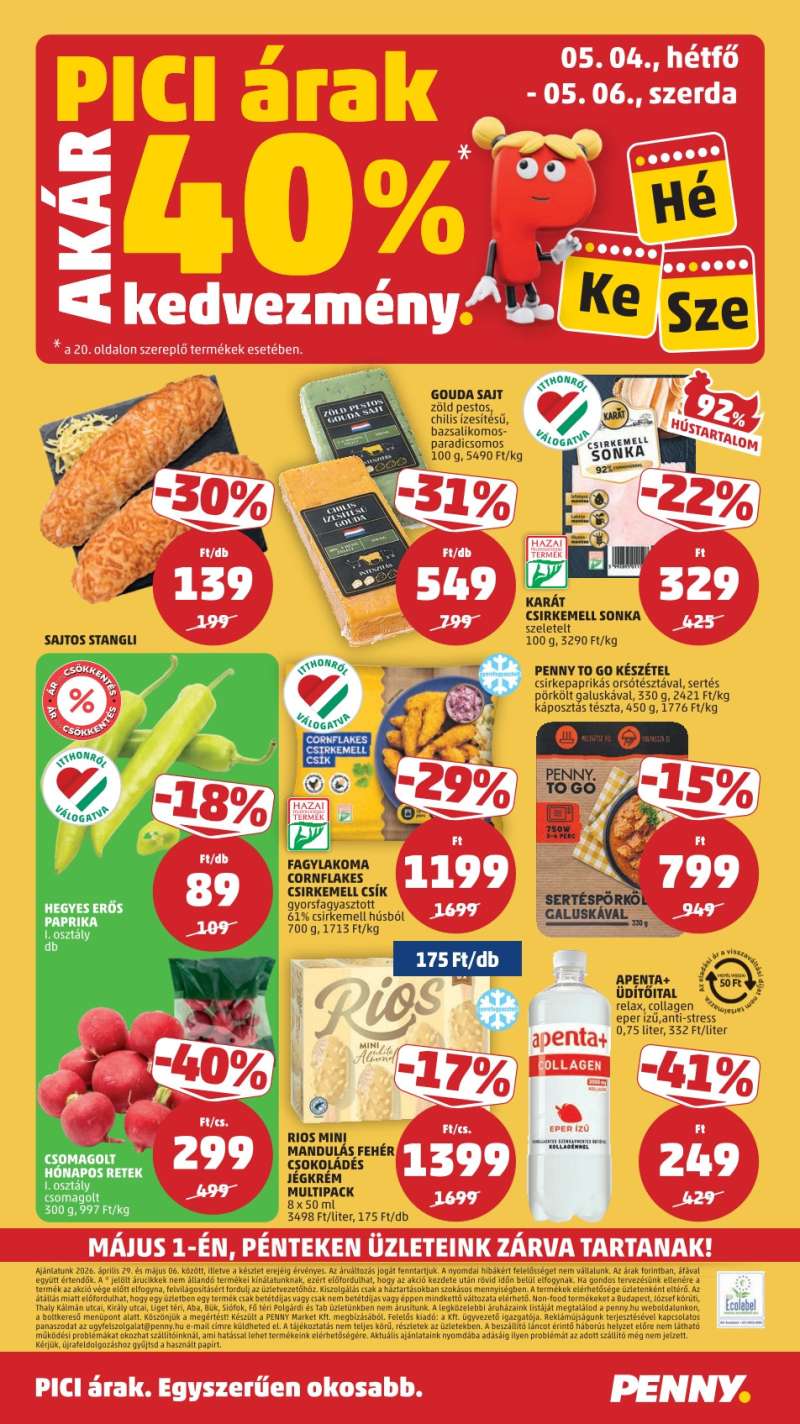 Penny Akciós Újság 21 oldal