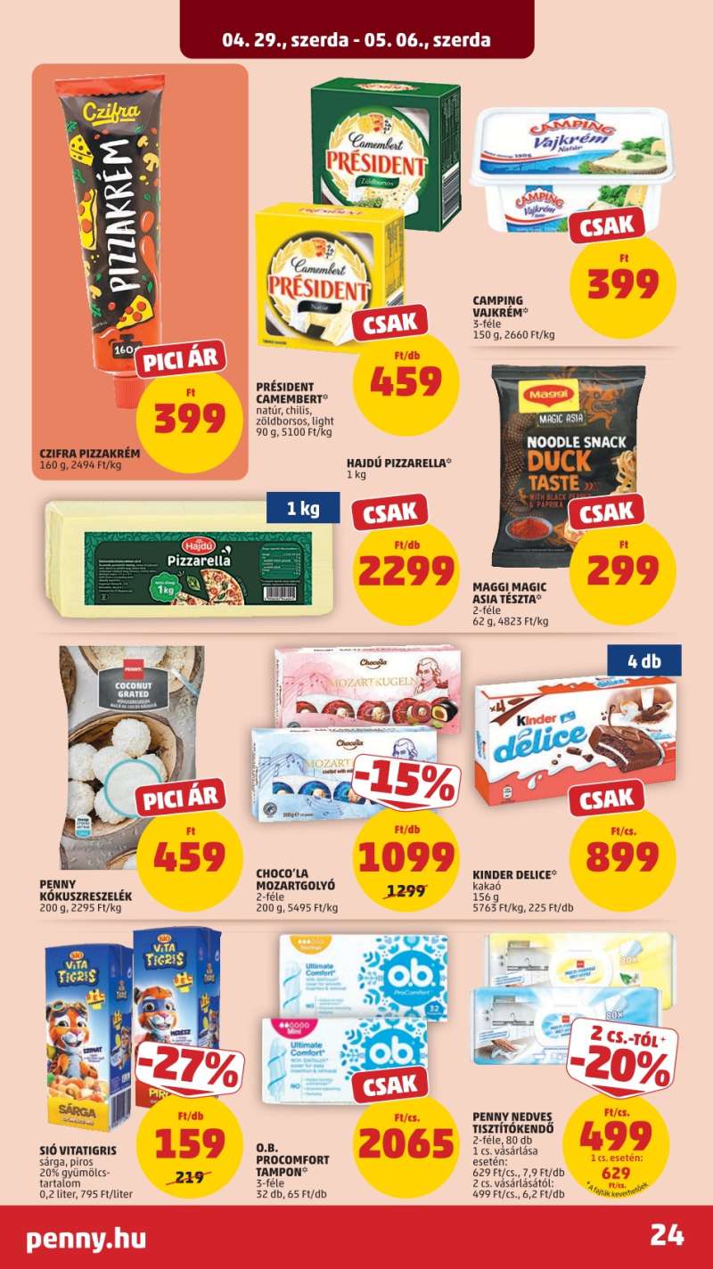 Penny Akciós Újság 25 oldal