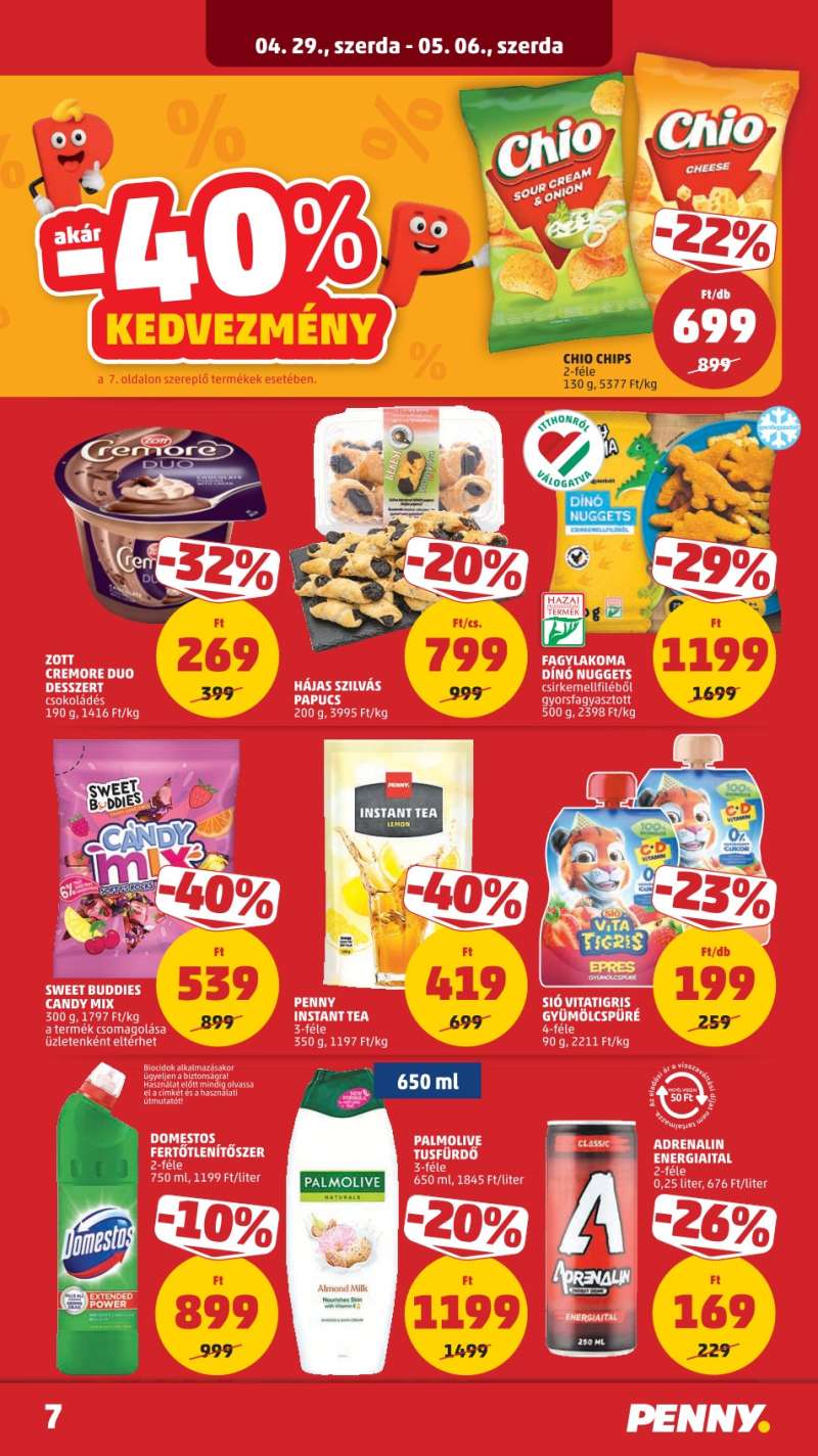 Penny Akciós Újság 7 oldal