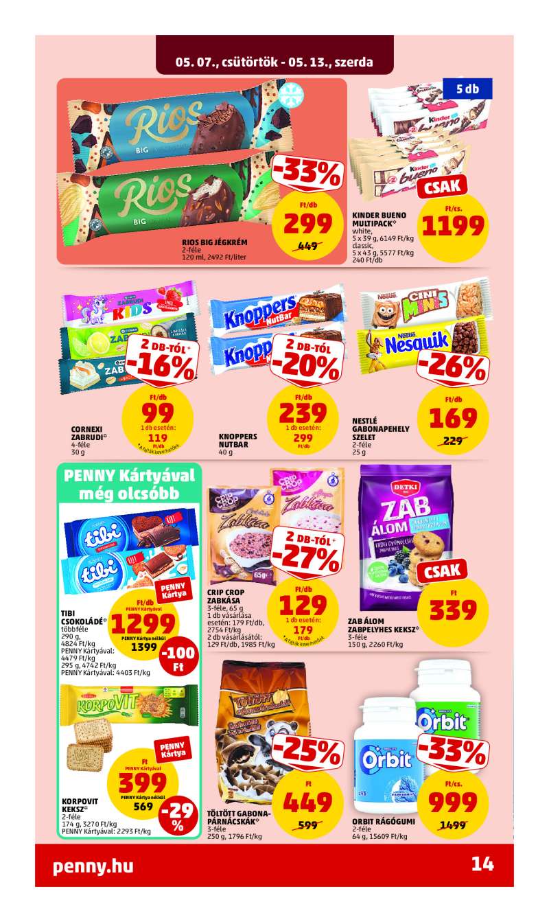 Penny Akciós Újság 17 oldal