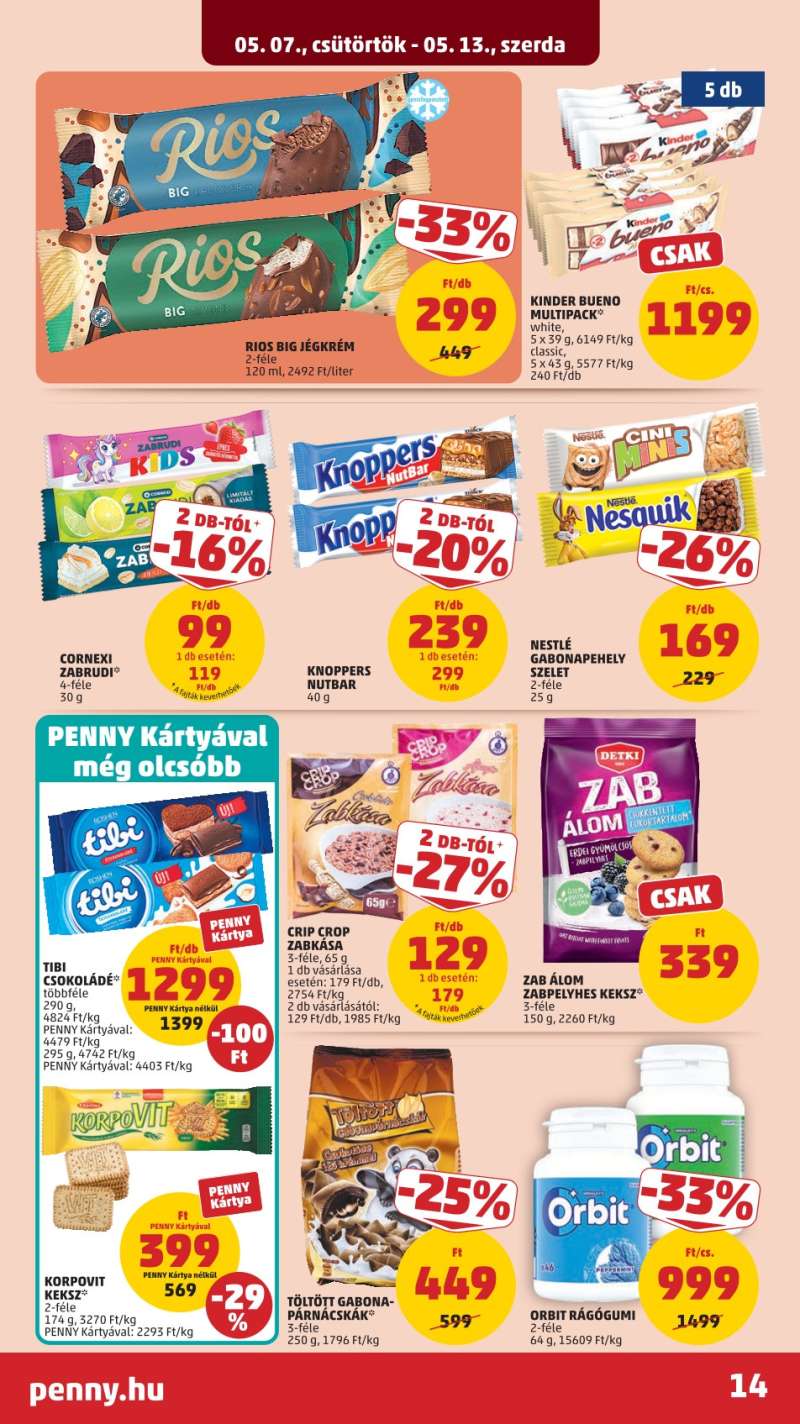 Penny Akciós Újság 17 oldal
