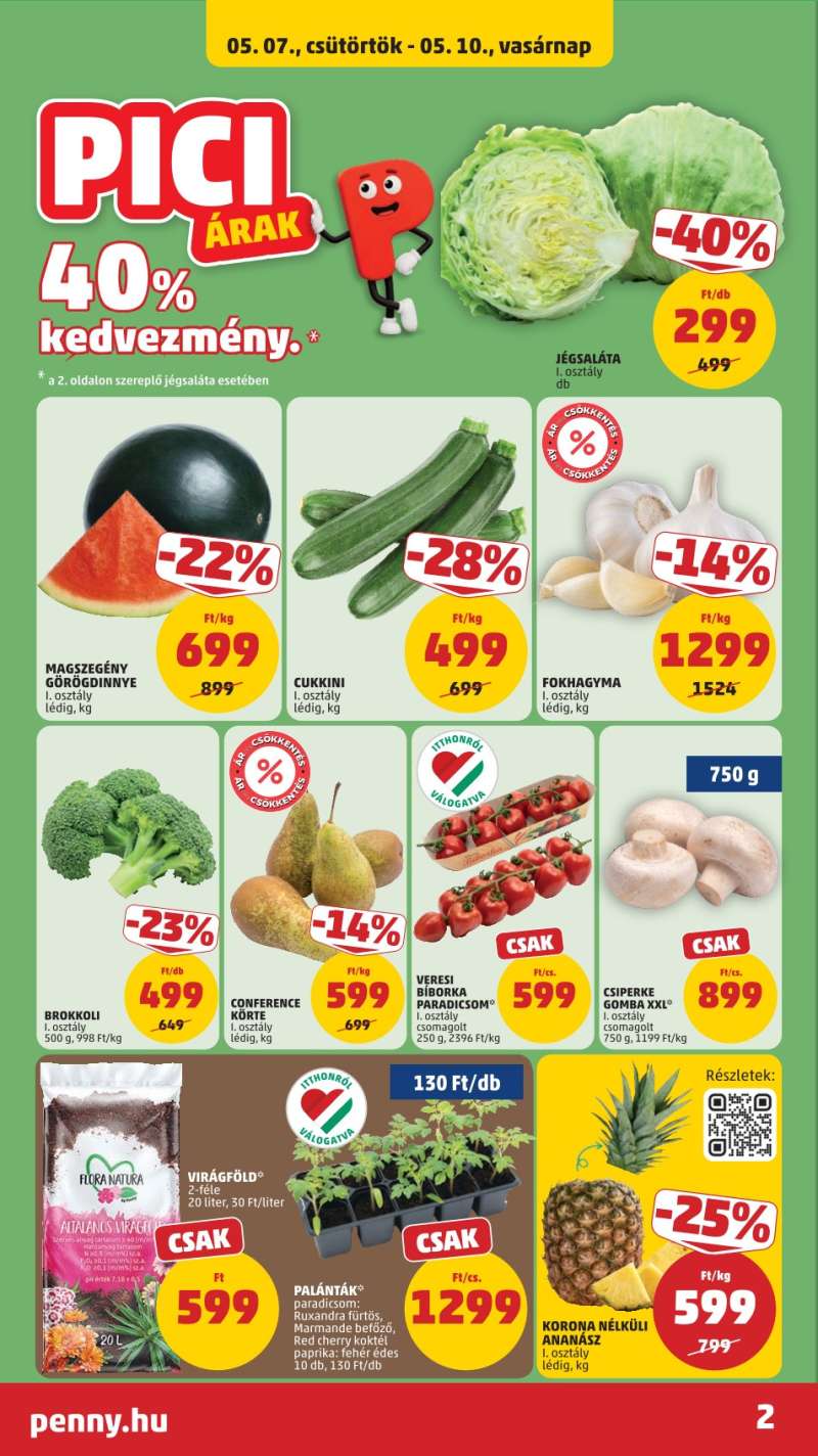 Penny Akciós Újság 2 oldal