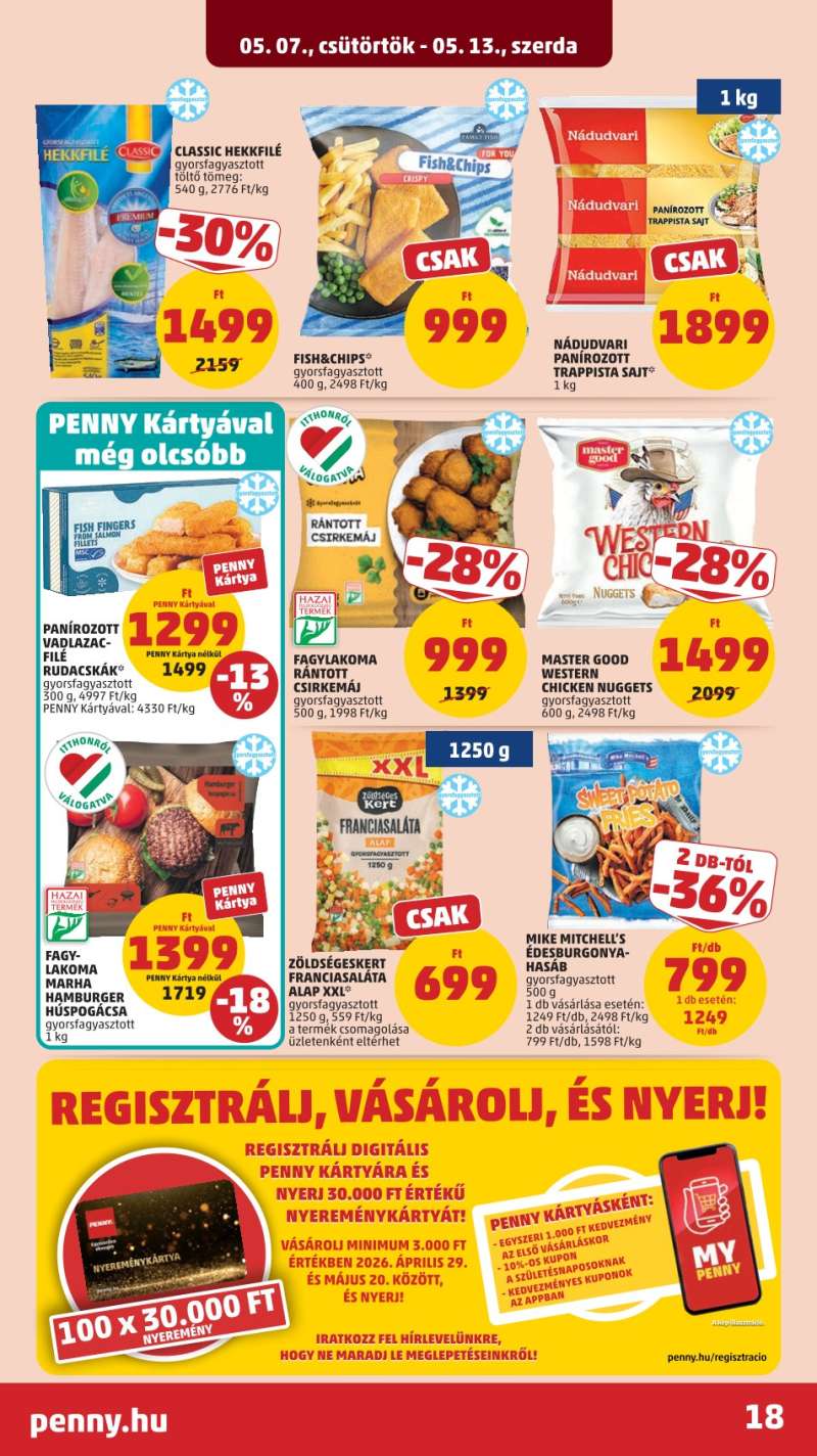 Penny Akciós Újság 21 oldal