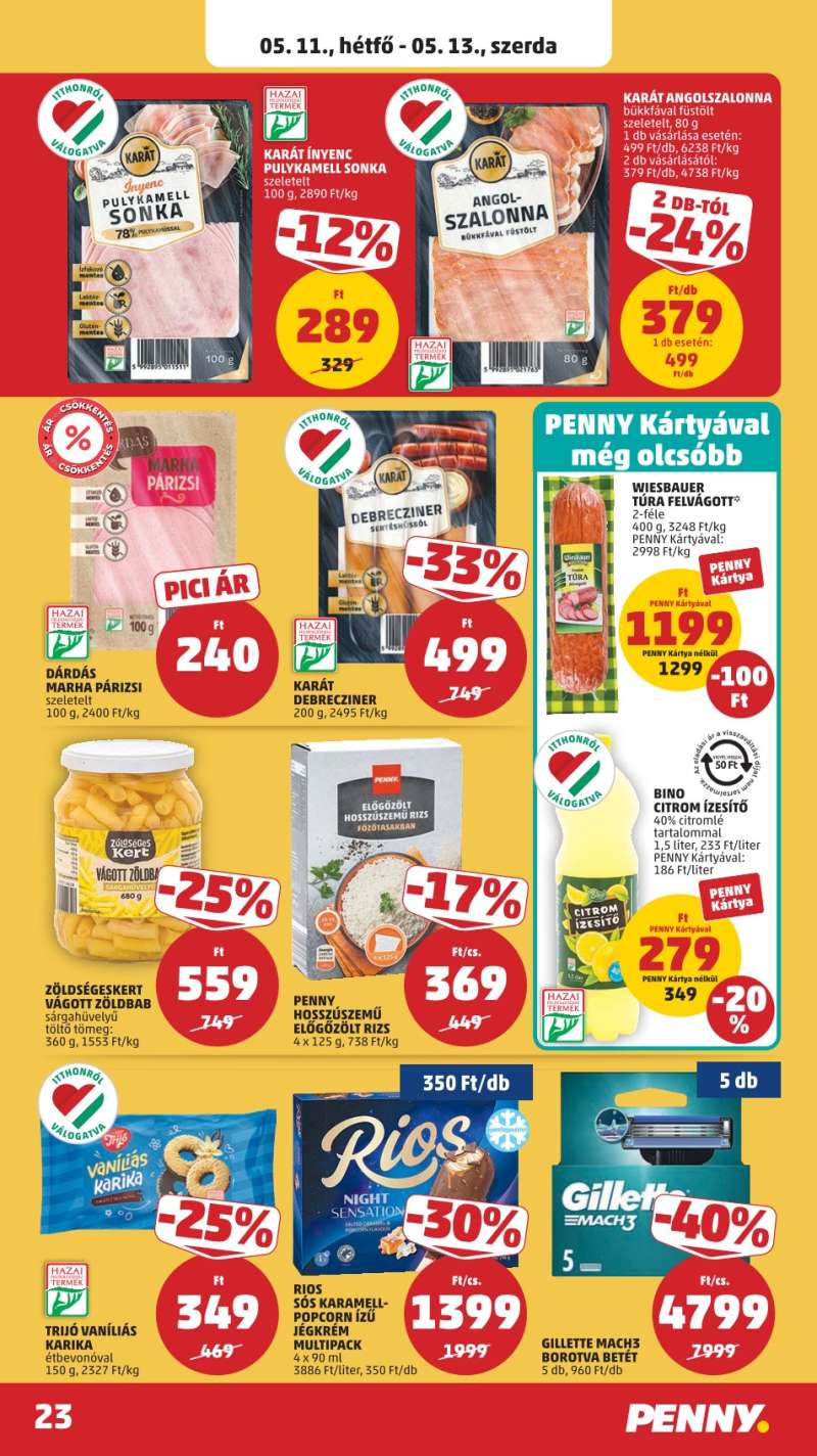 Penny Akciós Újság 26 oldal