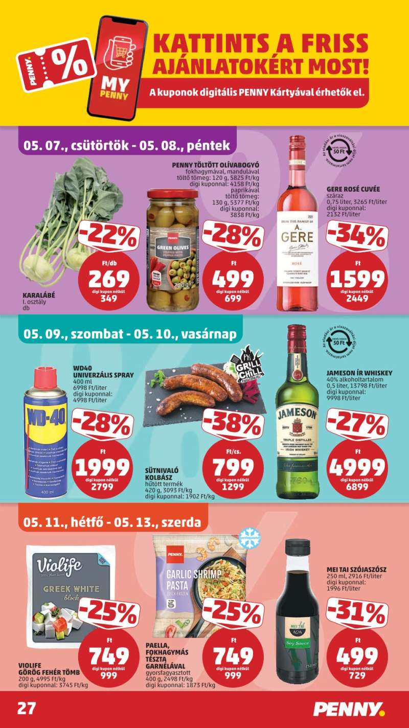 Penny Akciós Újság 31 oldal