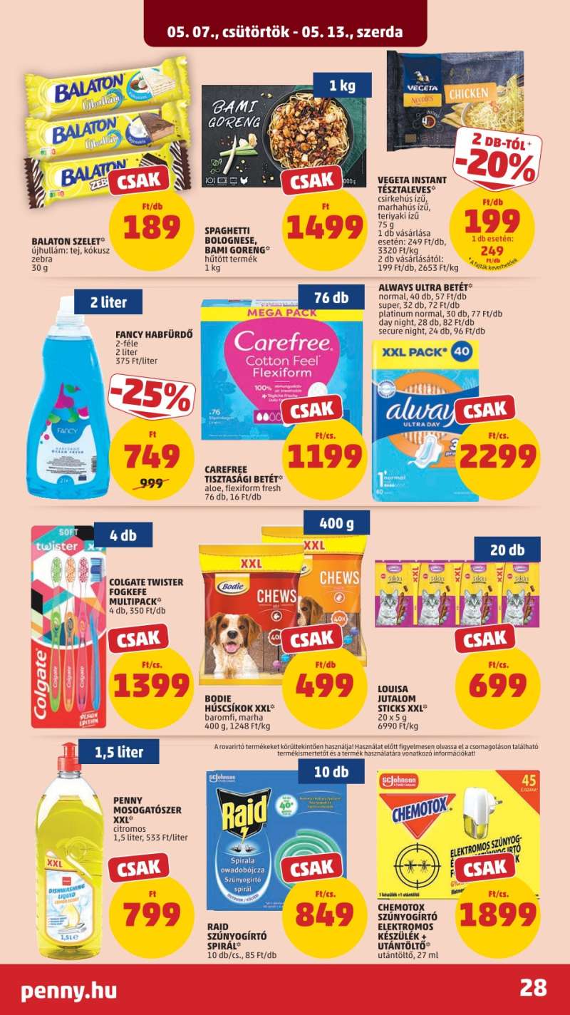 Penny Akciós Újság 32 oldal