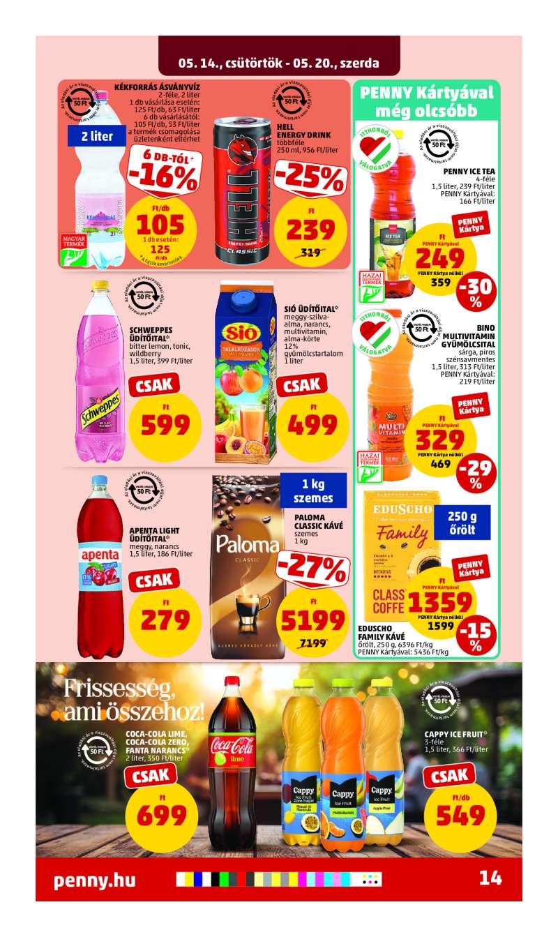 Penny Akciós Újság 18 oldal