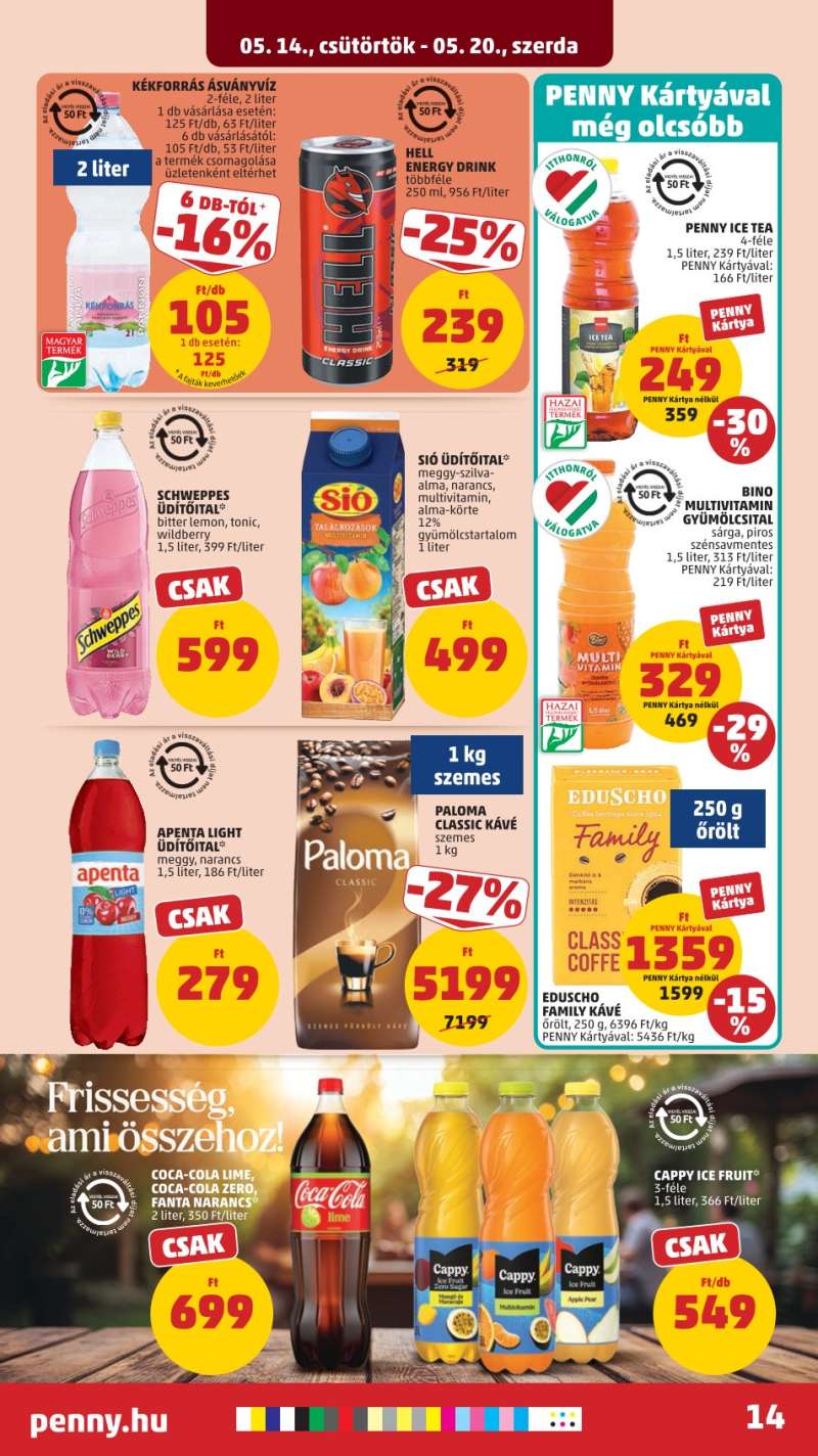 Penny Akciós Újság 18 oldal