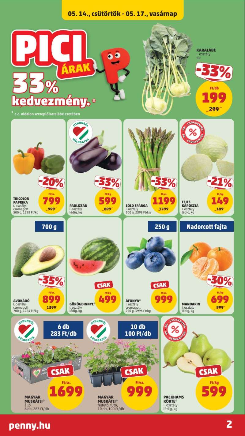 Penny Akciós Újság 2 oldal