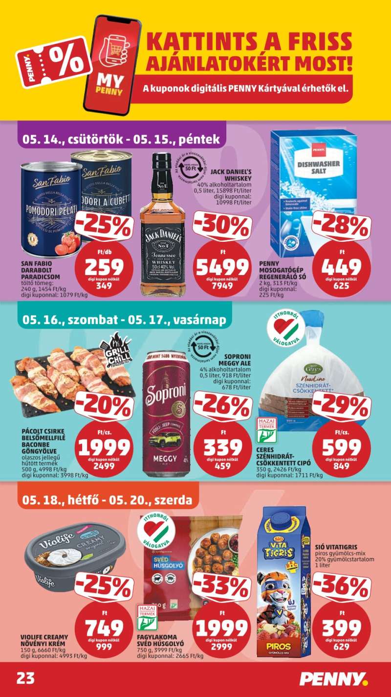 Penny Akciós Újság 27 oldal