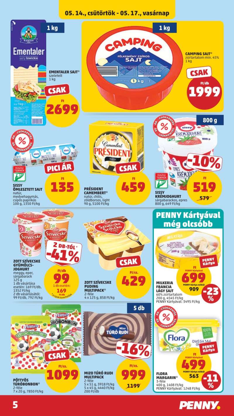 Penny Akciós Újság 7 oldal