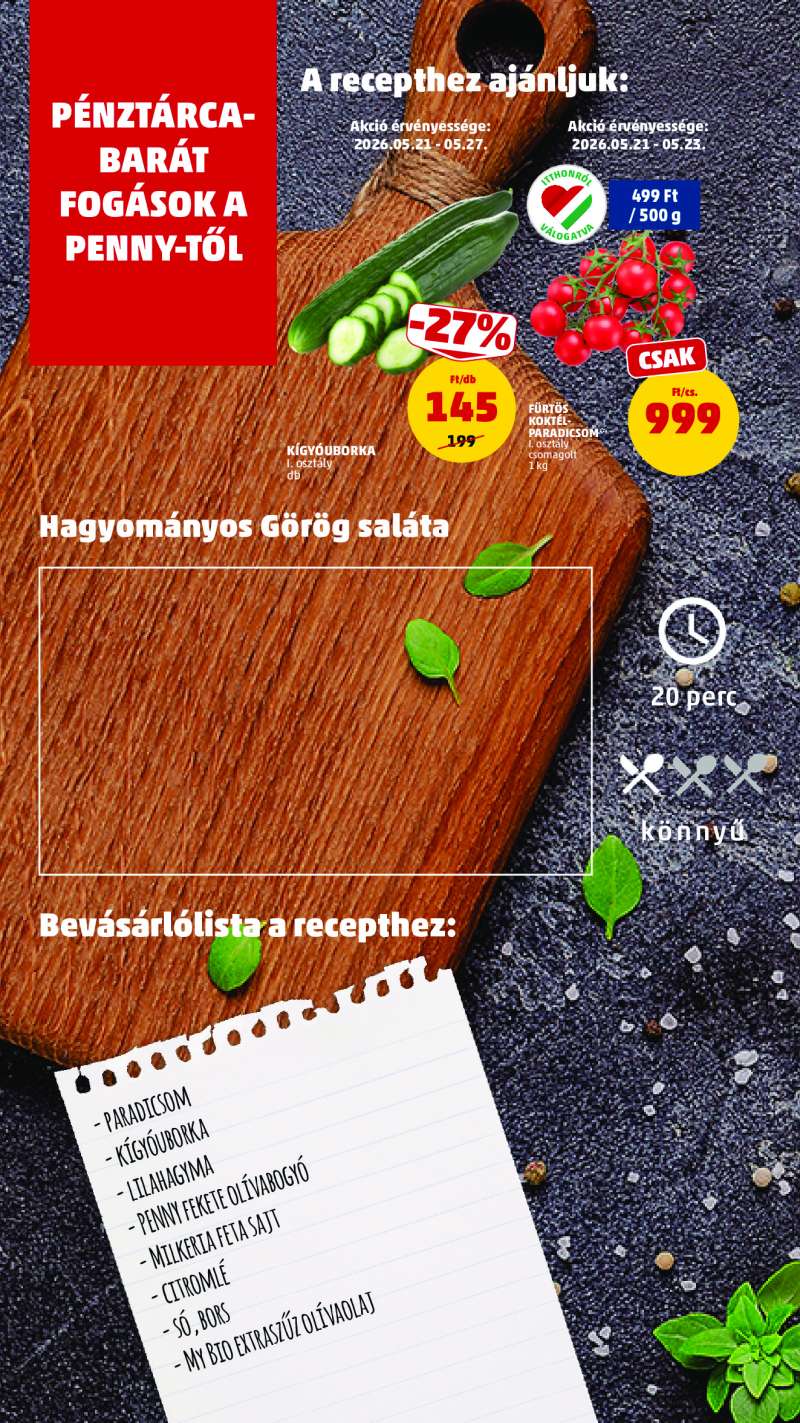 Penny Akciós Újság 12 oldal