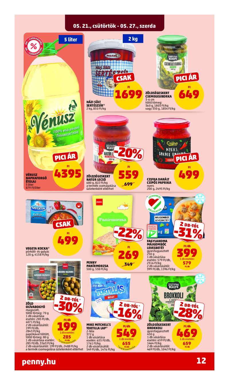 Penny Akciós Újság 16 oldal