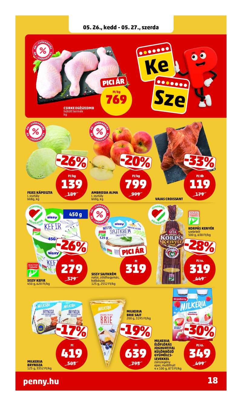 Penny Akciós Újság 22 oldal