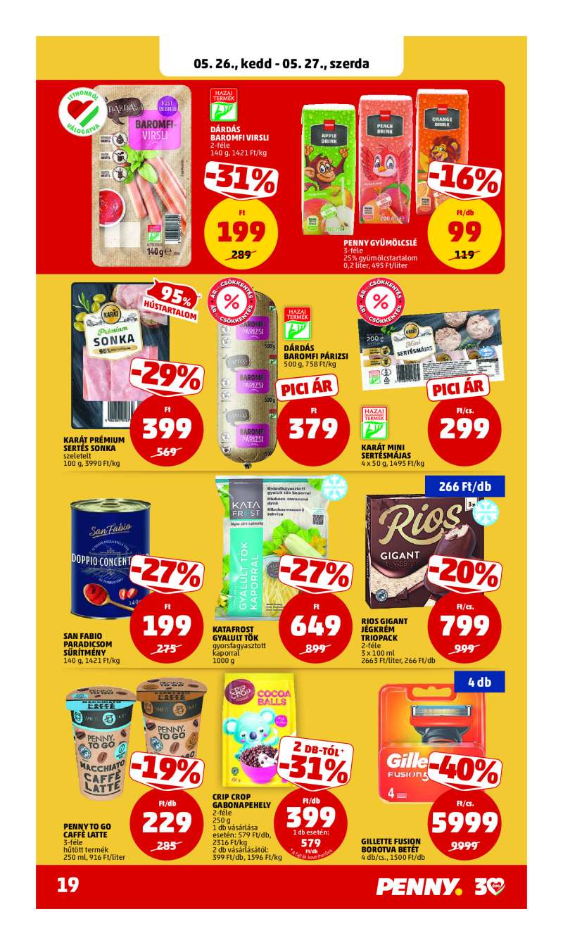 Penny Akciós Újság 23 oldal