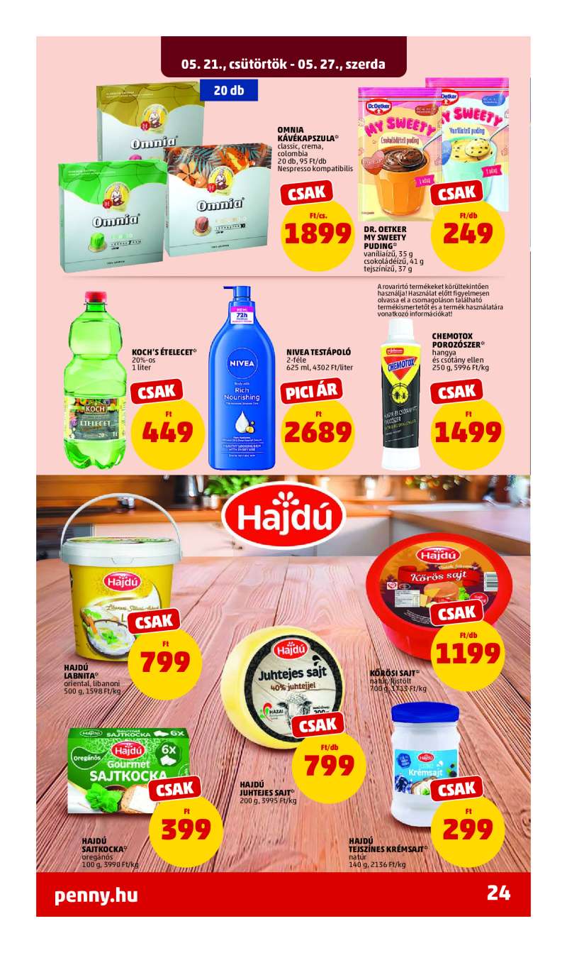 Penny Akciós Újság 28 oldal
