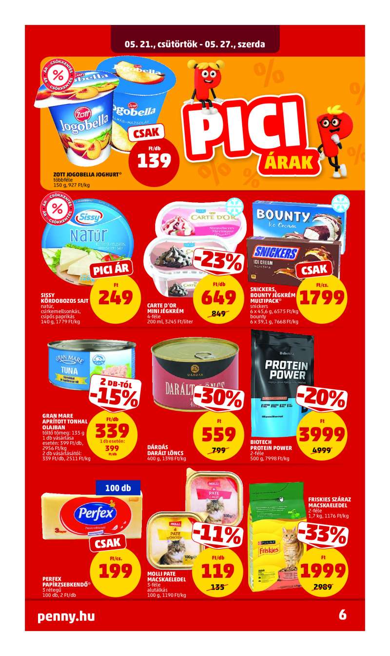 Penny Akciós Újság 8 oldal