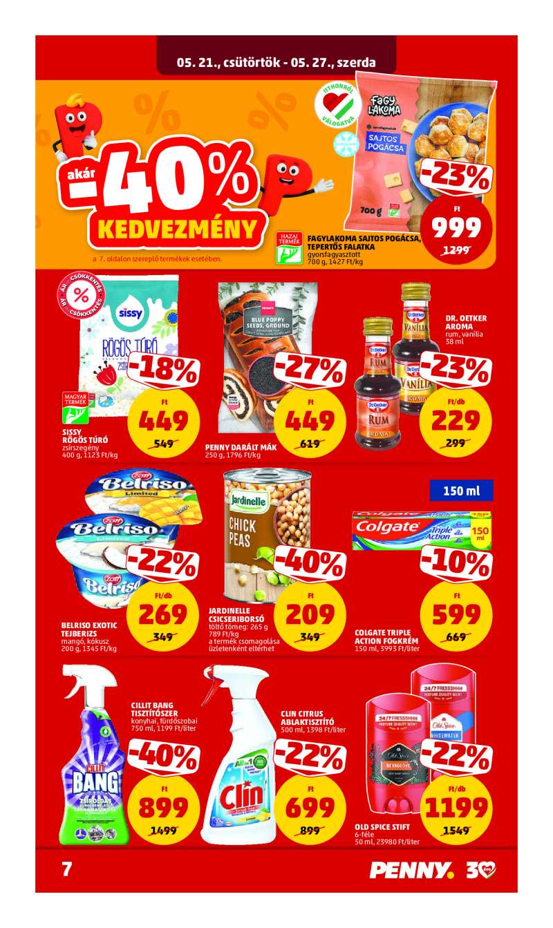 Penny Akciós Újság 9 oldal