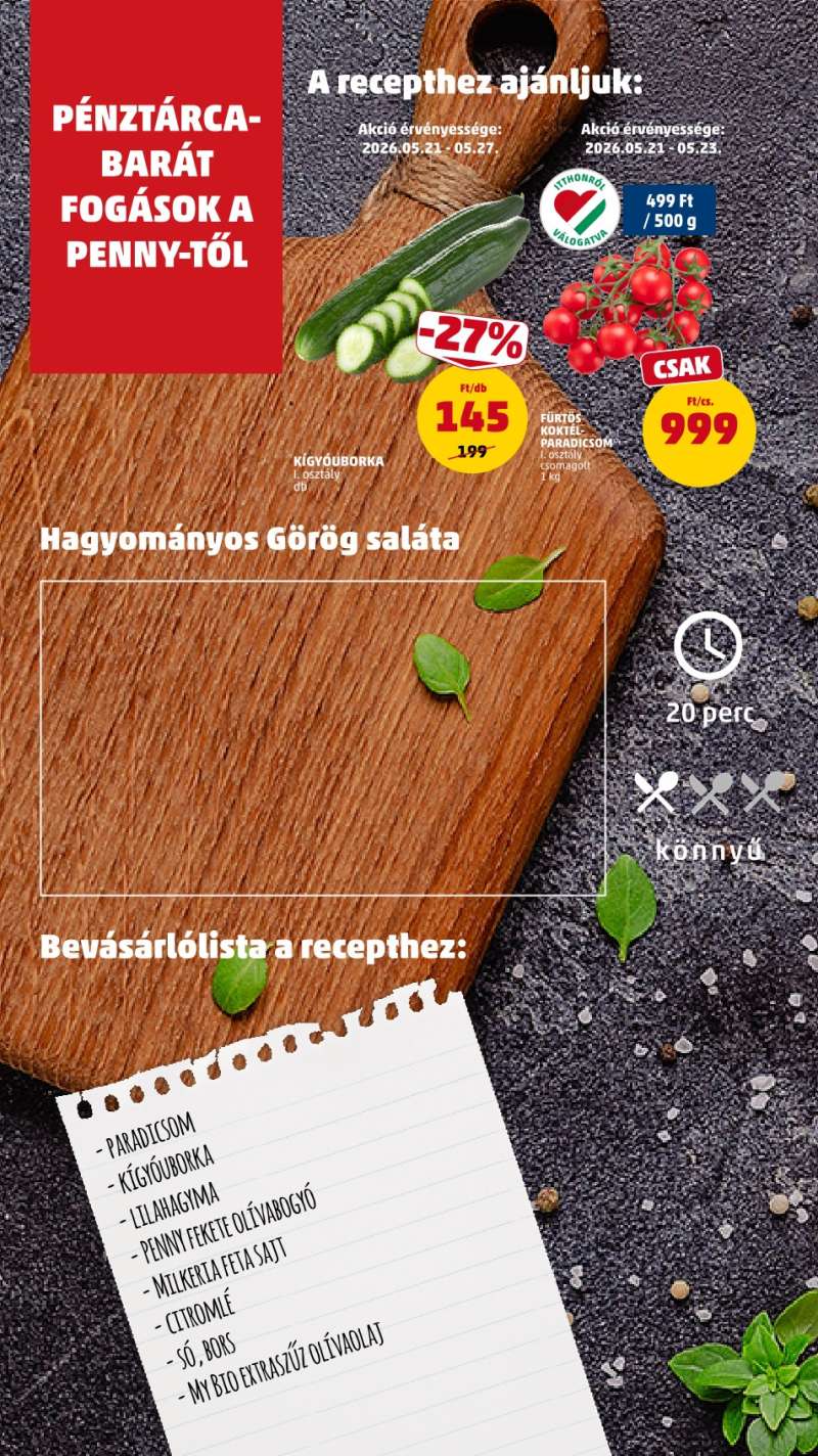 Penny Akciós Újság 12 oldal