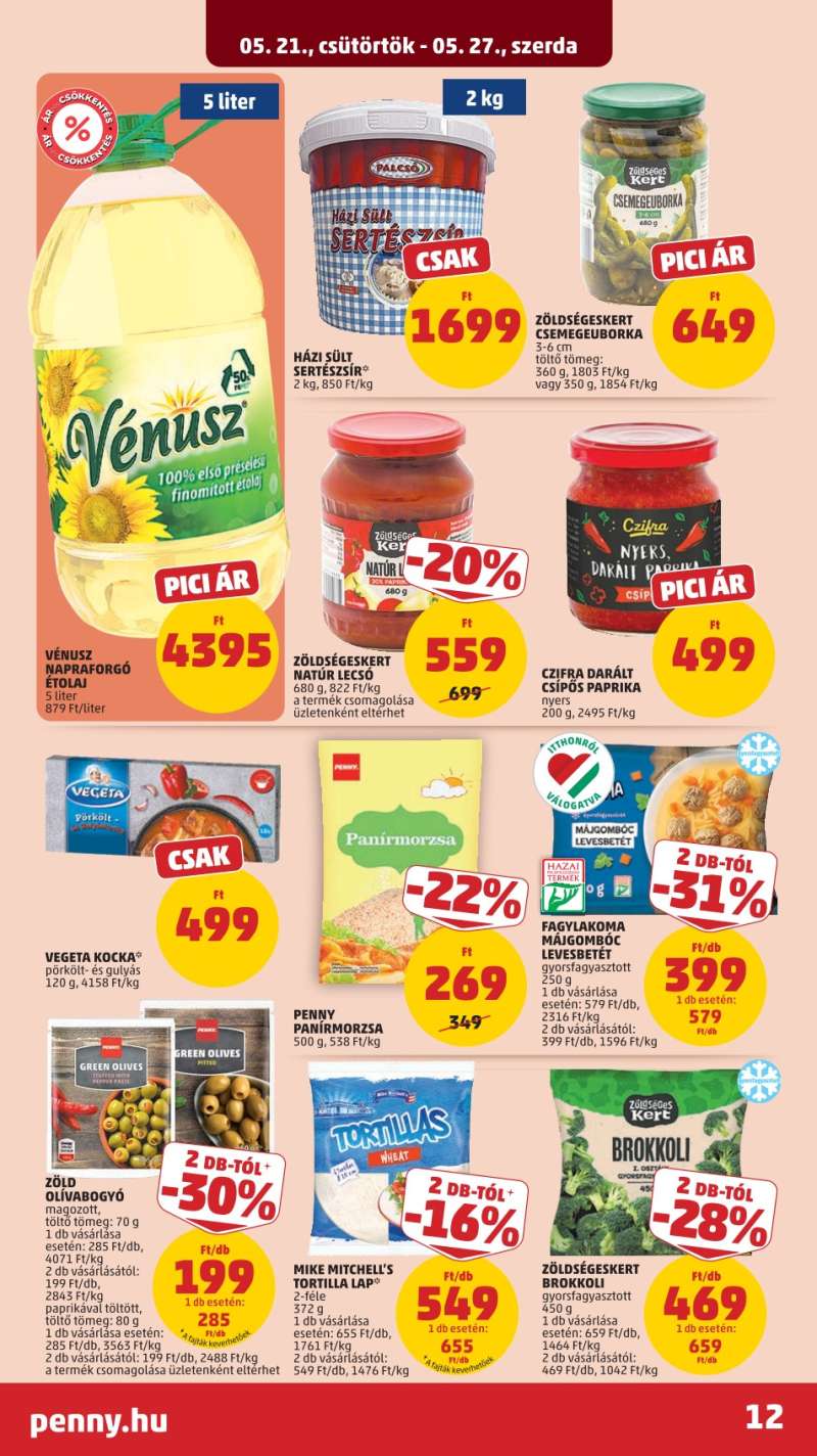 Penny Akciós Újság 16 oldal