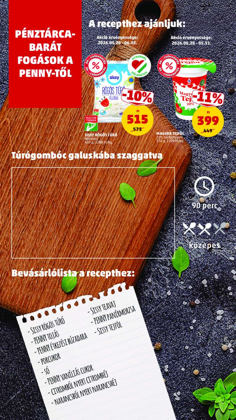 Penny Akciós Újság 10 oldal