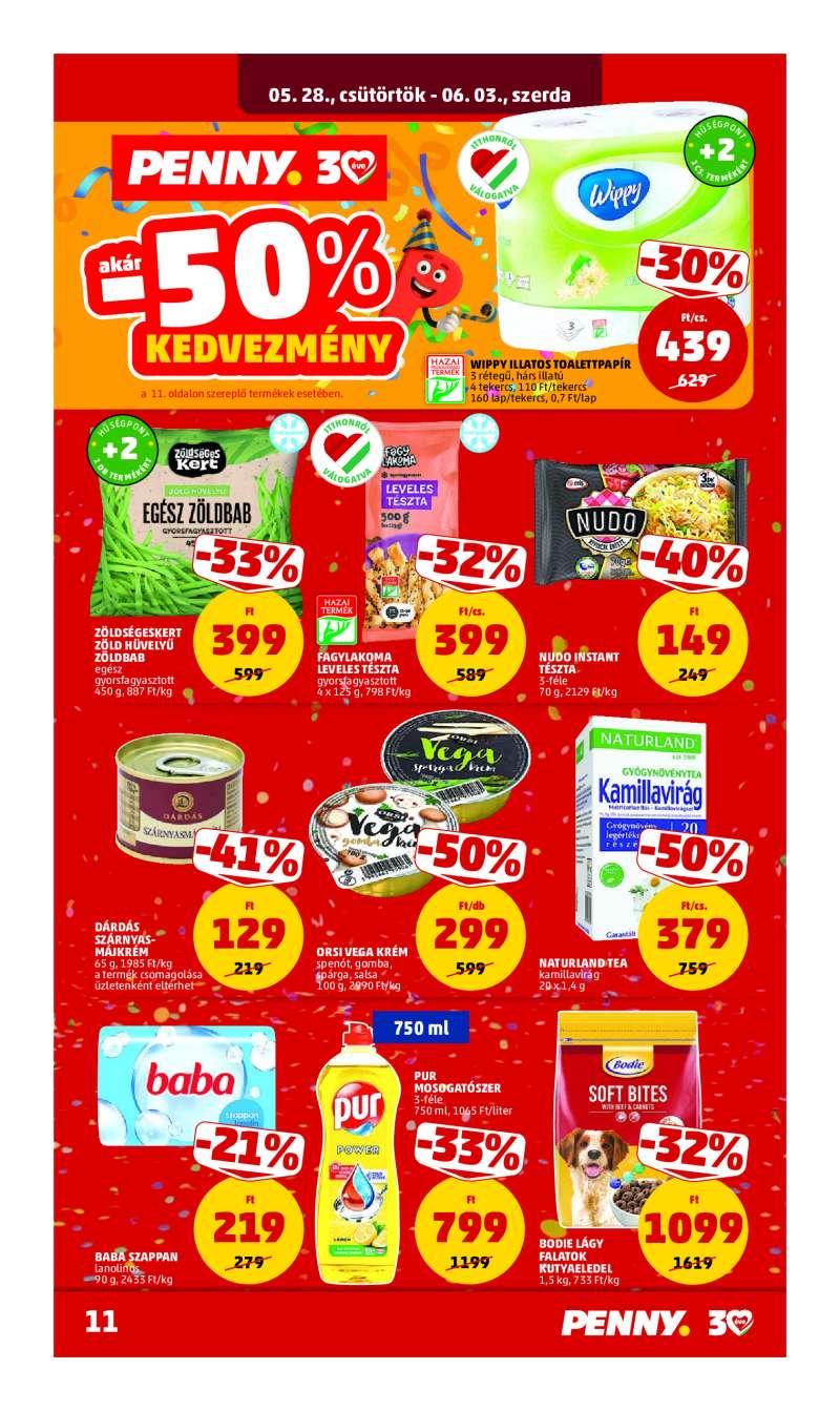 Penny Akciós Újság 15 oldal