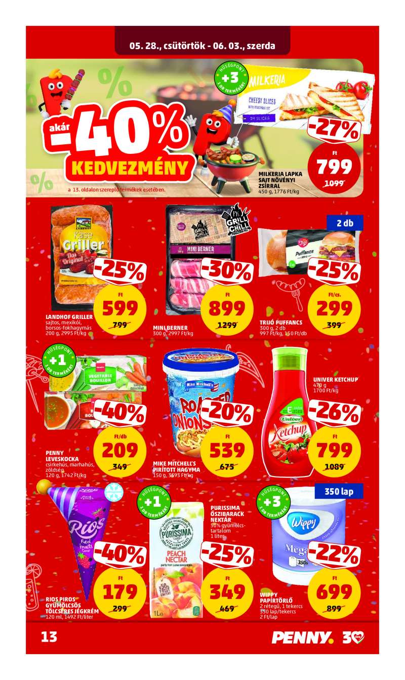 Penny Akciós Újság 17 oldal