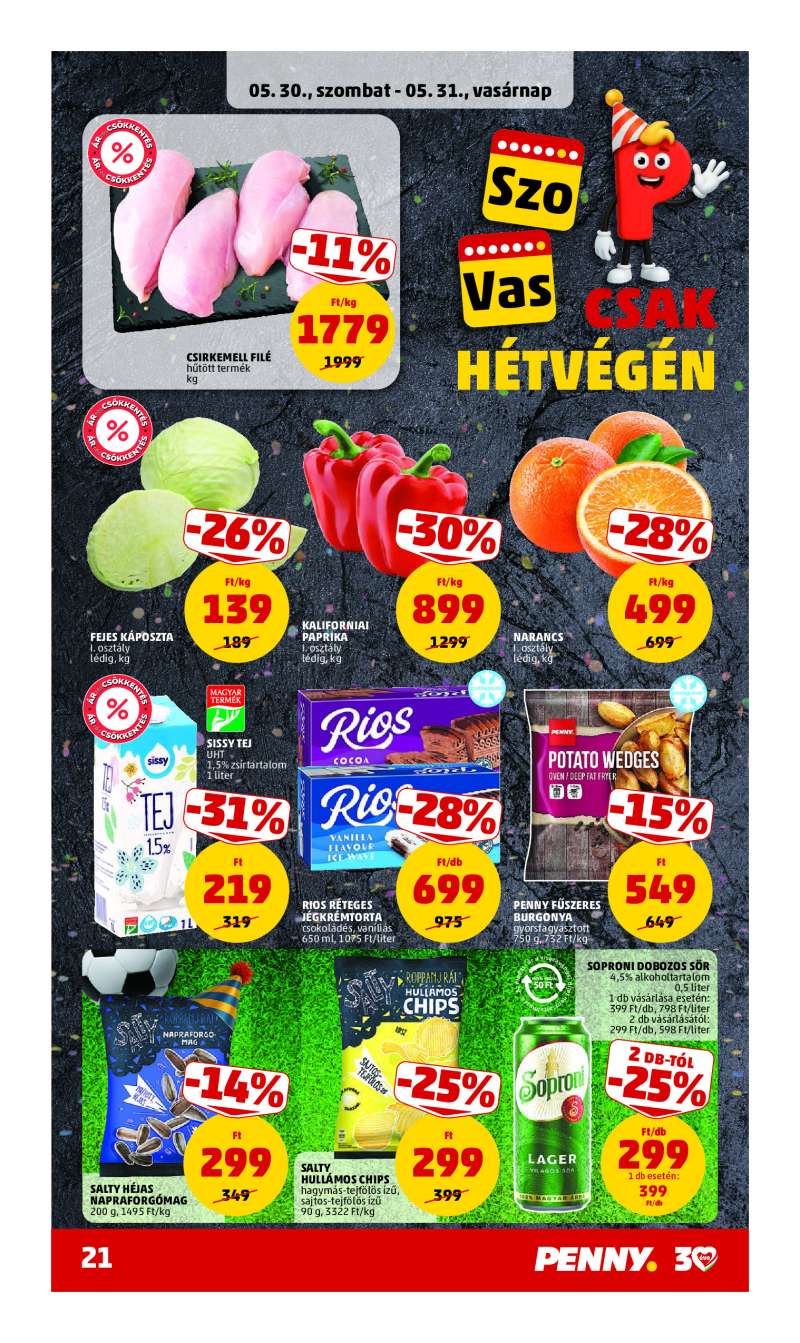 Penny Akciós Újság 25 oldal