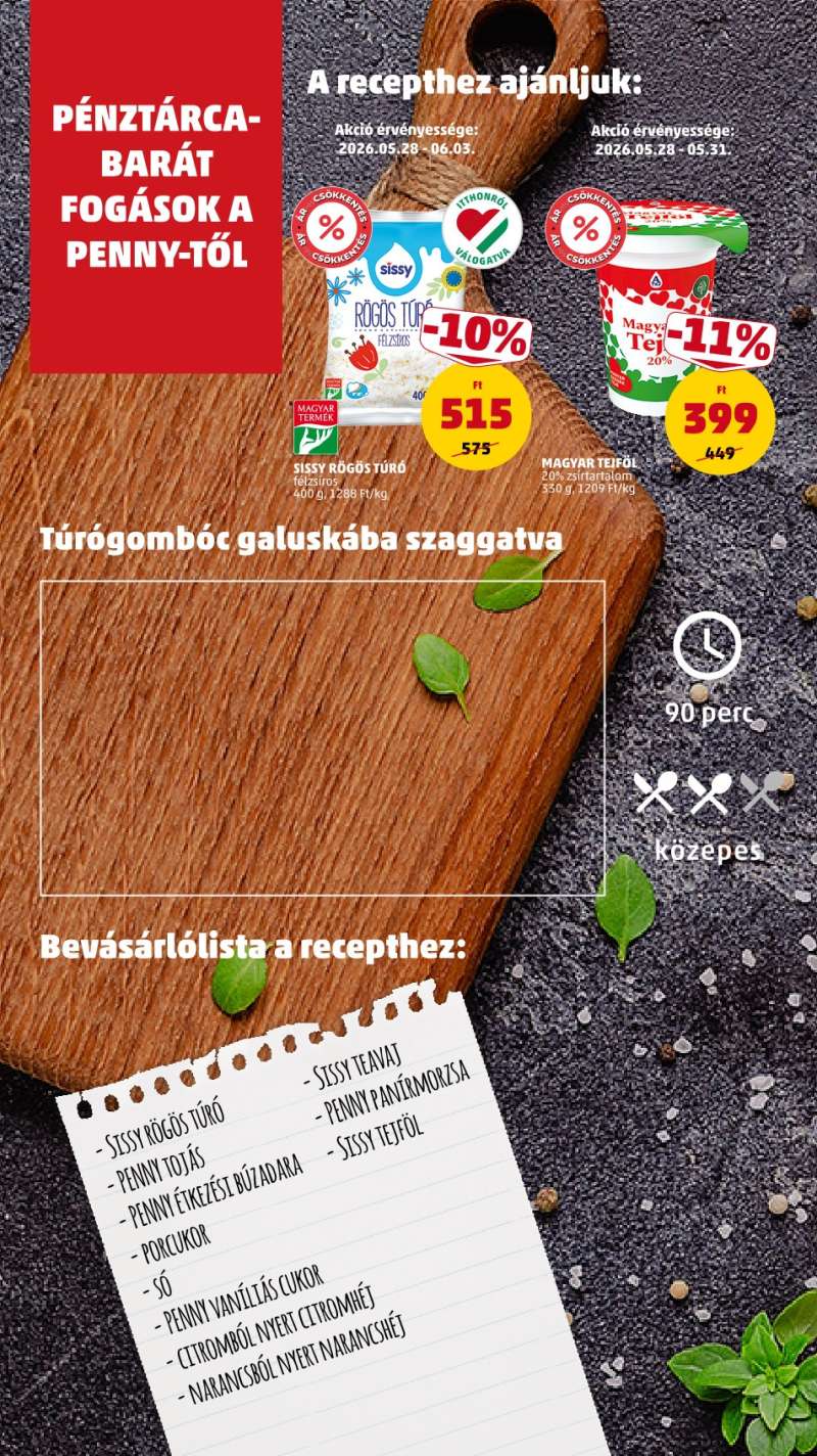Penny Akciós Újság 10 oldal