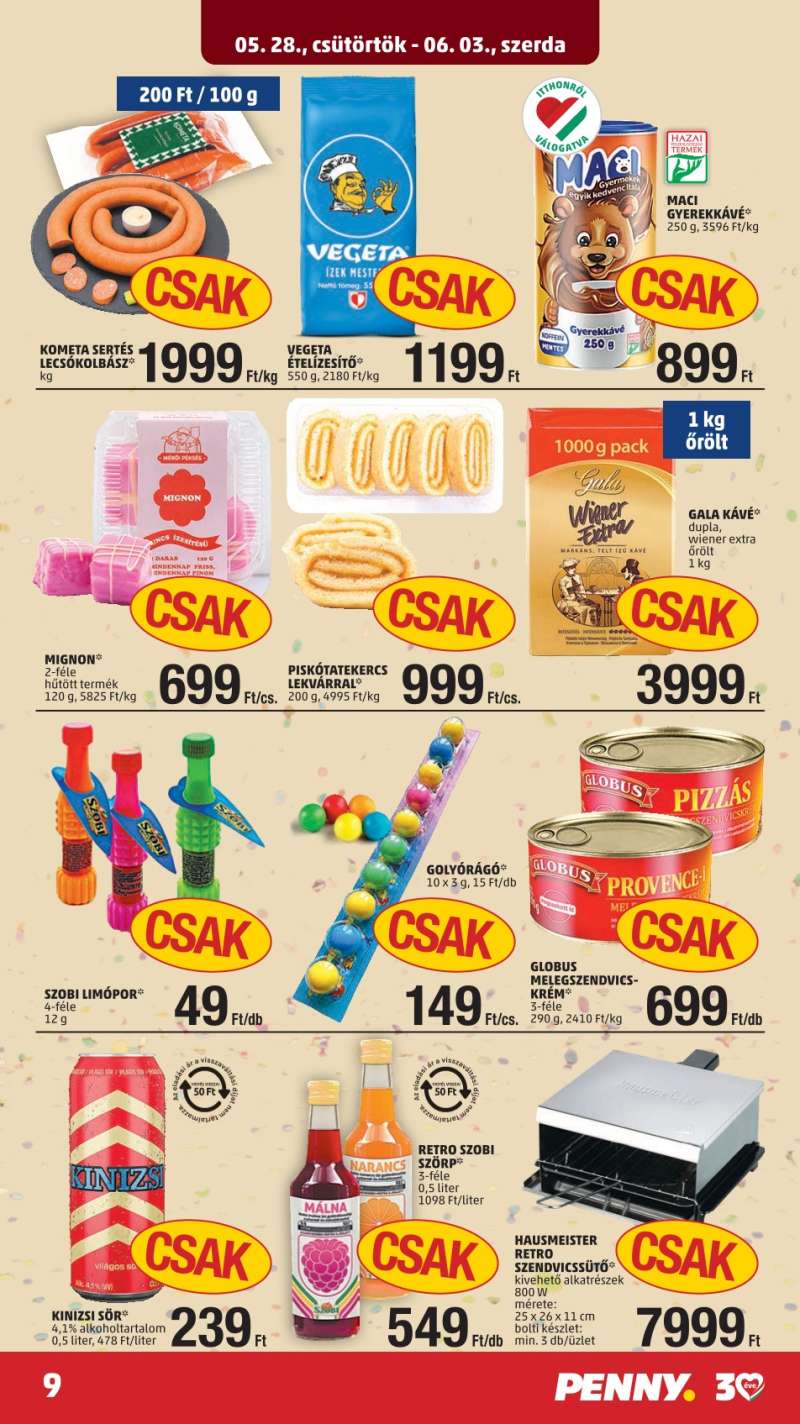 Penny Akciós Újság 13 oldal