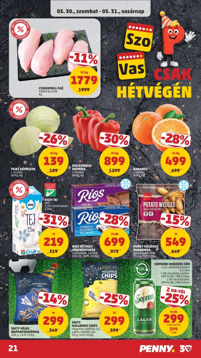 Penny Akciós Újság 25 oldal
