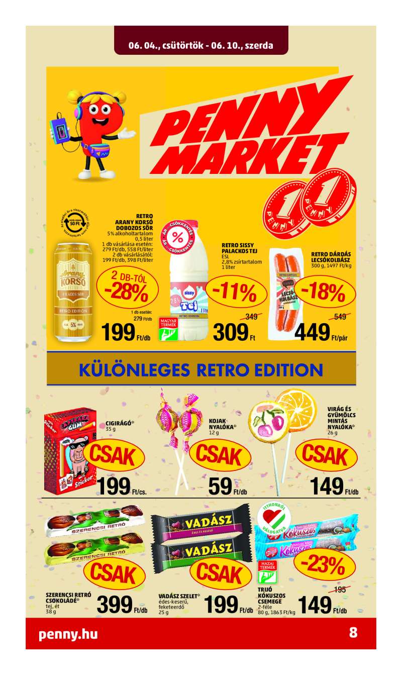 Penny Akciós Újság 12 oldal