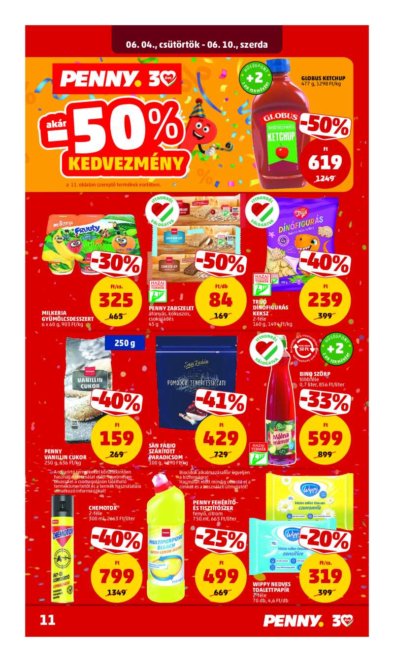 Penny Akciós Újság 15 oldal