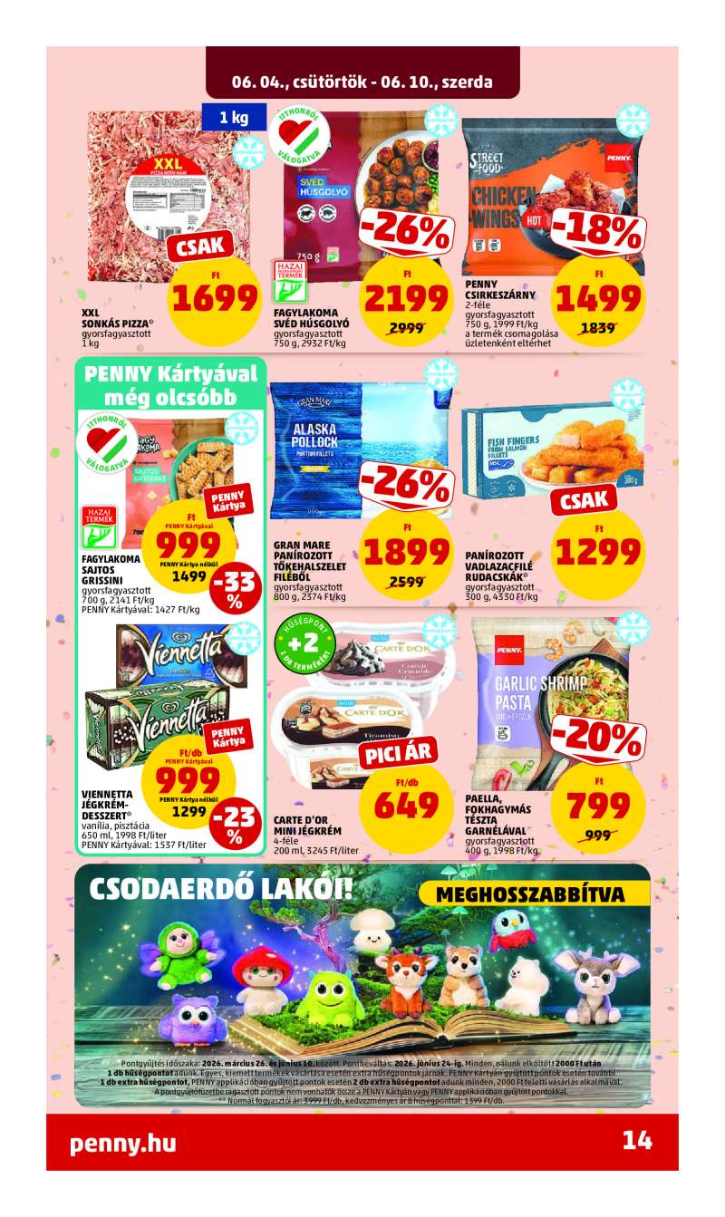 Penny Akciós Újság 18 oldal