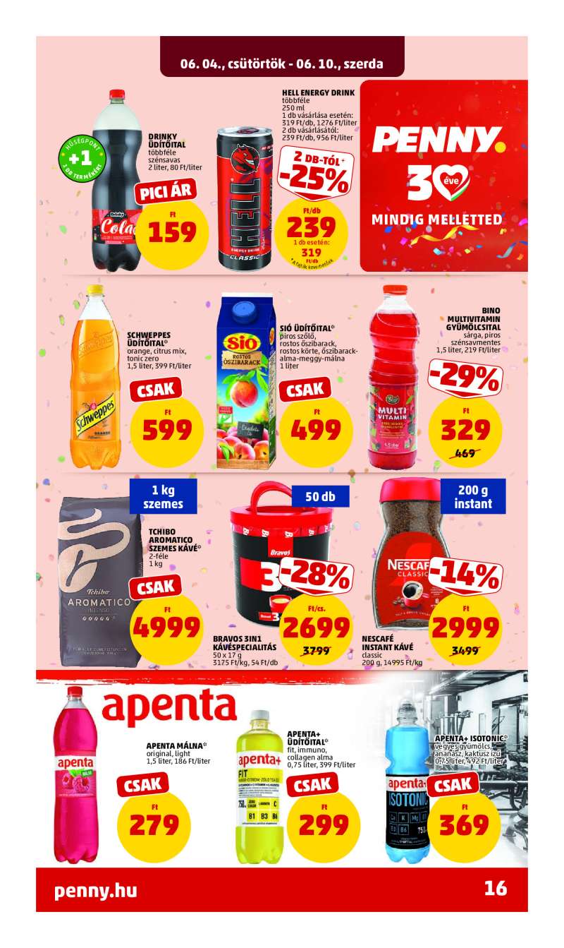 Penny Akciós Újság 20 oldal