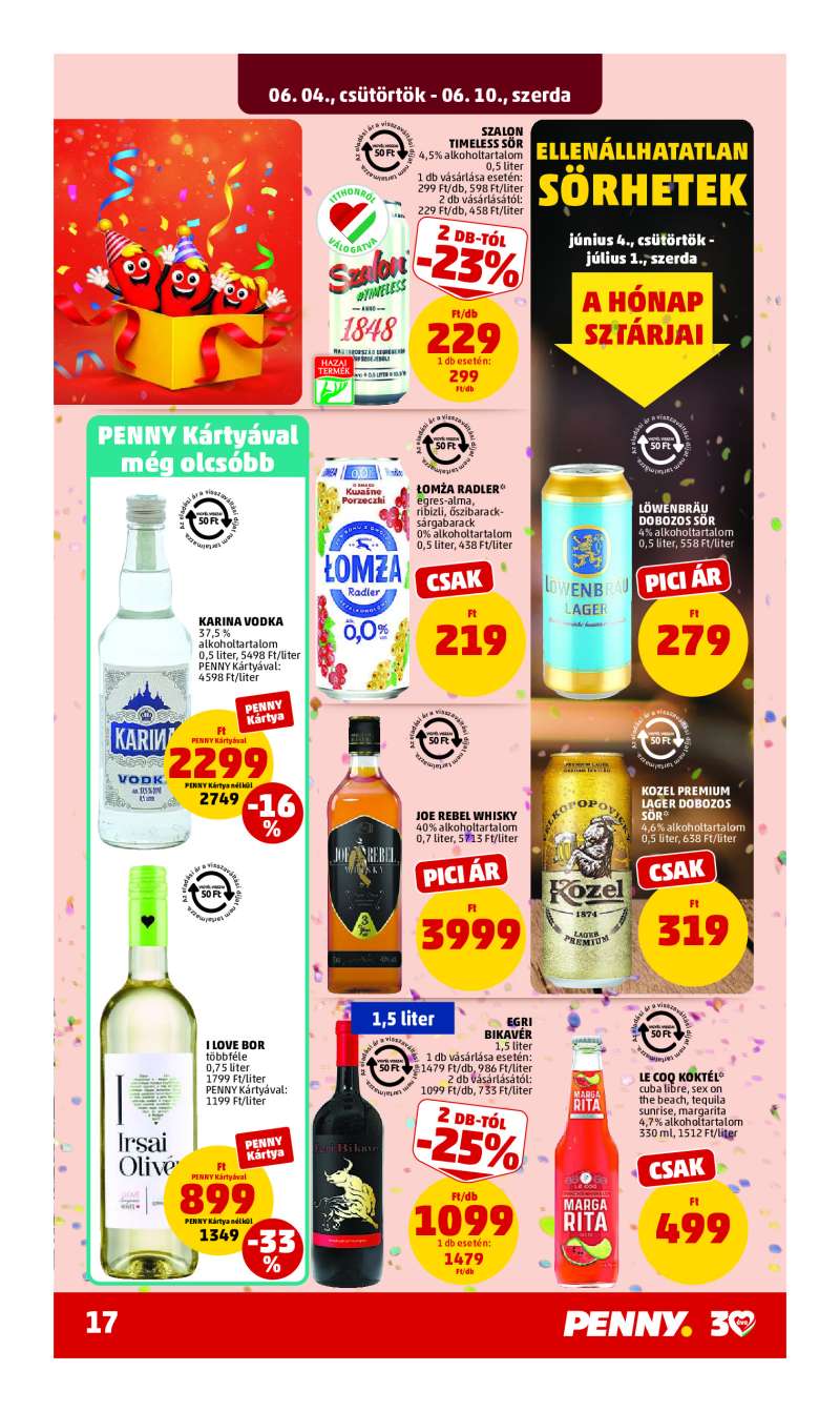 Penny Akciós Újság 21 oldal