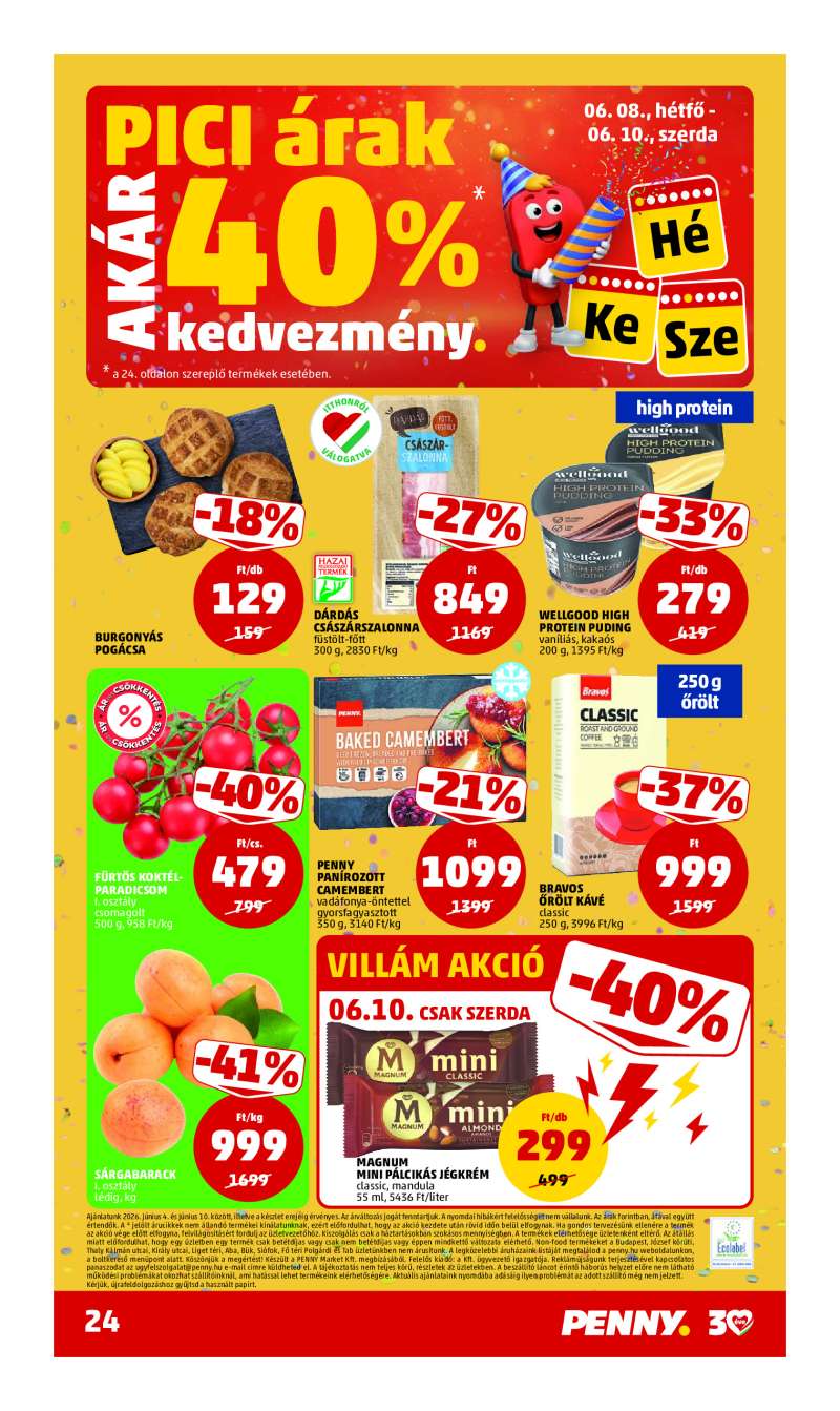 Penny Akciós Újság 28 oldal