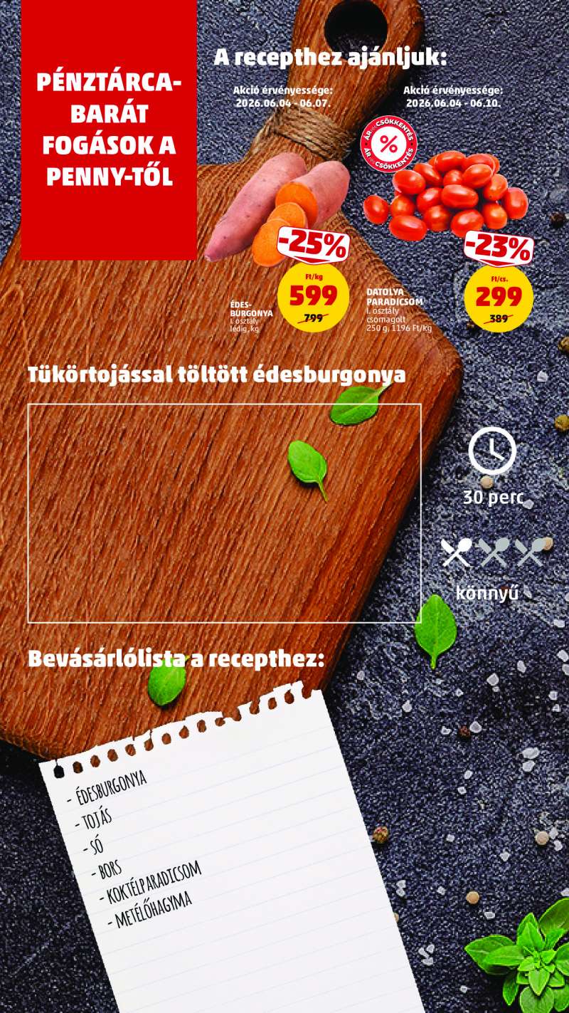 Penny Akciós Újság 8 oldal