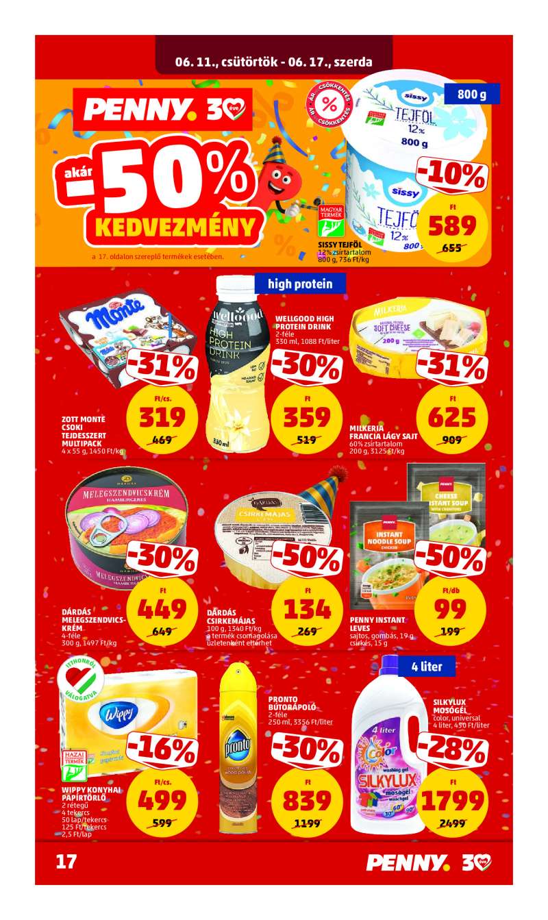 Penny Akciós Újság 21 oldal