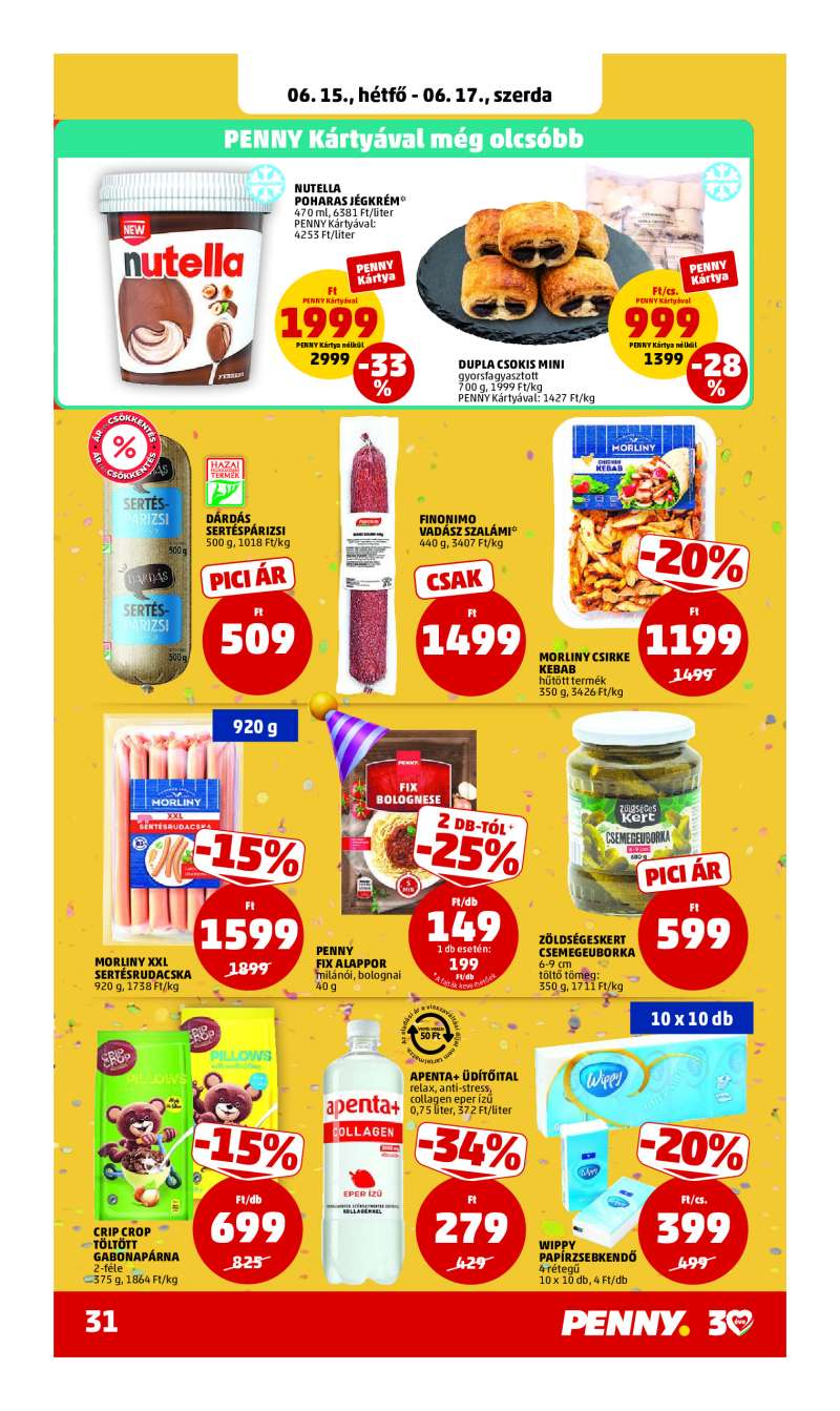 Penny Akciós Újság 35 oldal