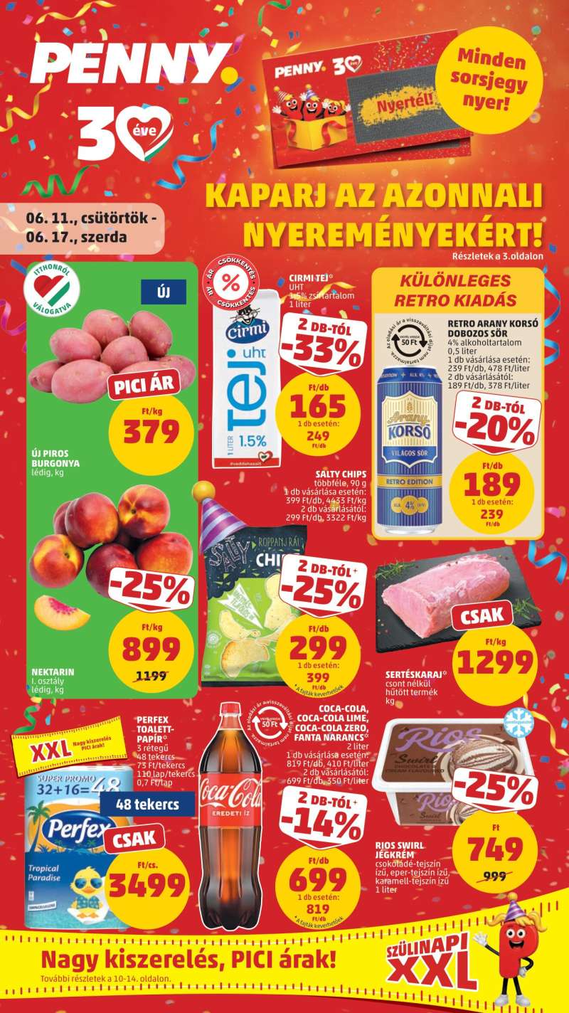 Penny Új Akciós Újság 1 oldal