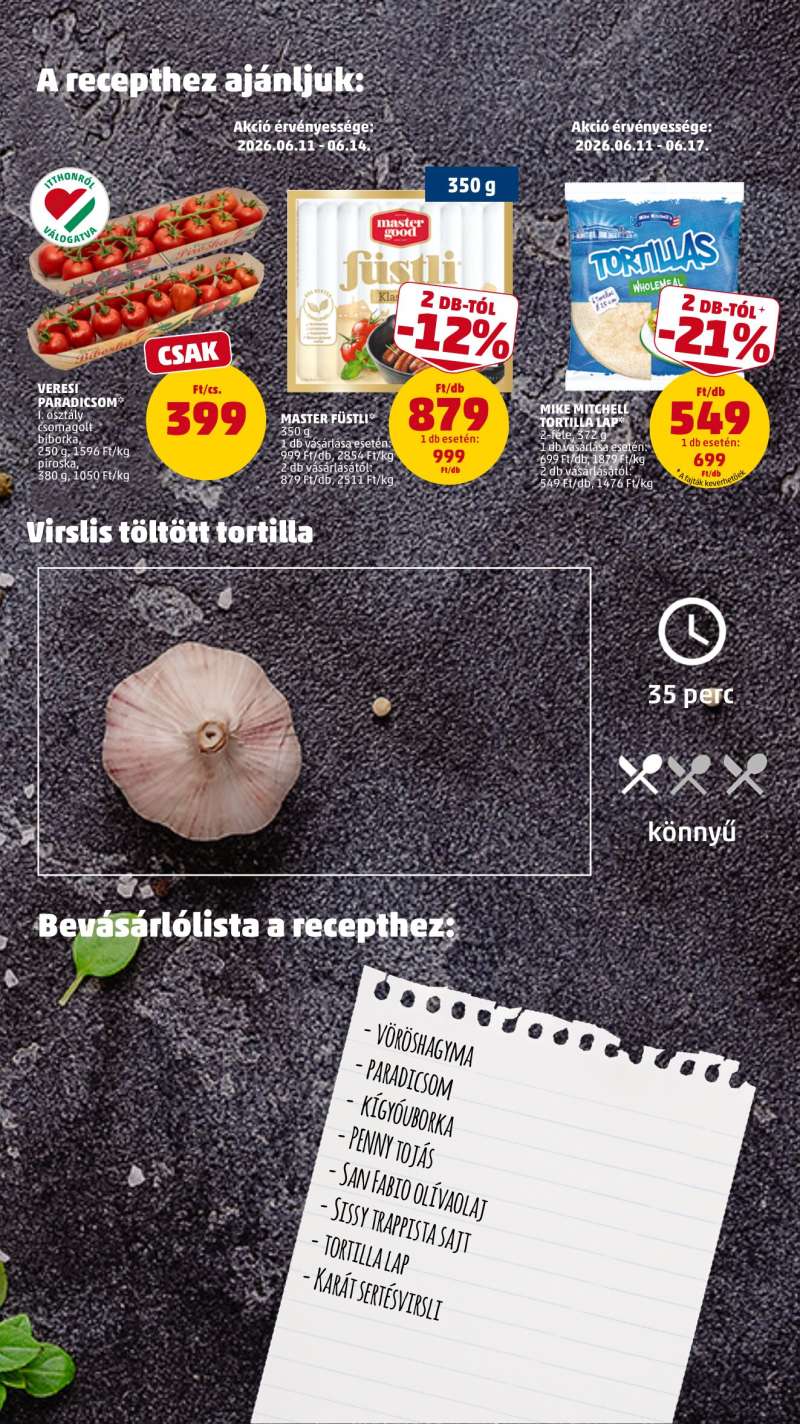 Penny Új Akciós Újság 11 oldal