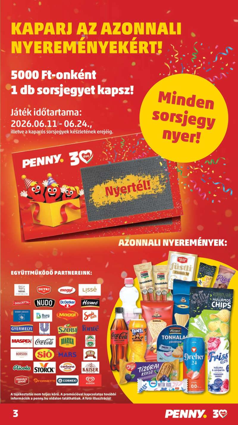 Penny Új Akciós Újság 3 oldal