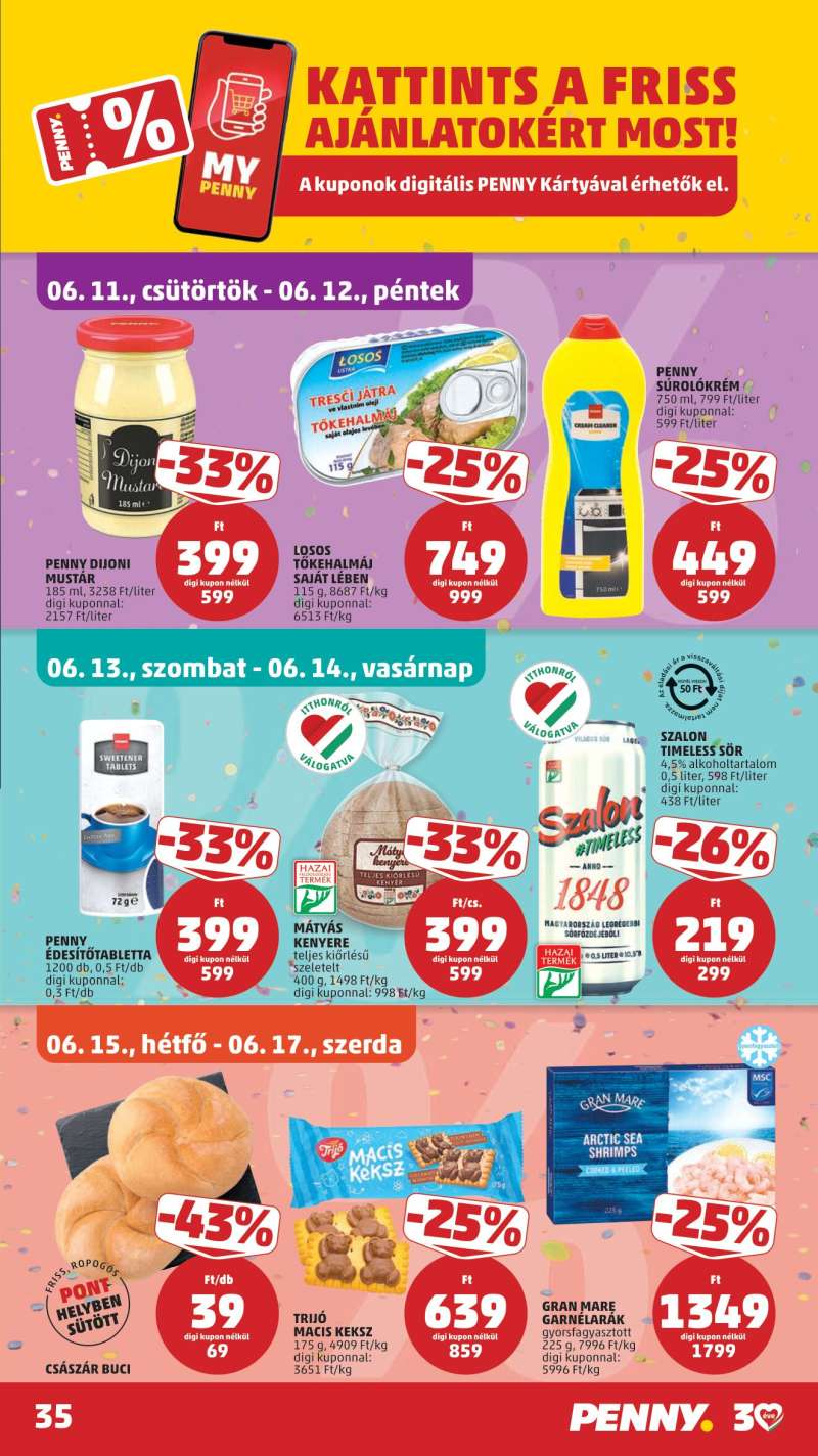 Penny Új Akciós Újság 39 oldal
