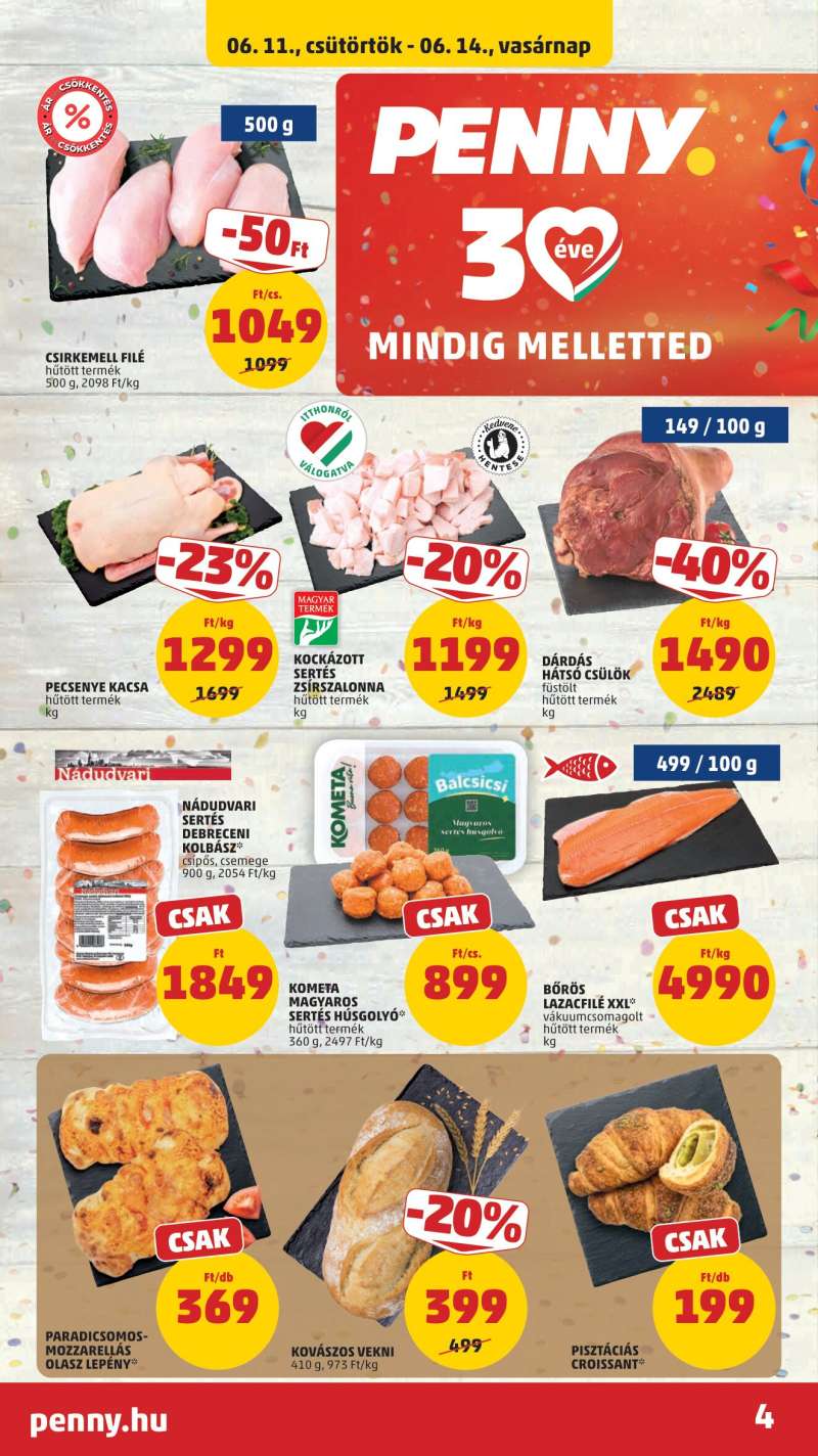 Penny Új Akciós Újság 6 oldal