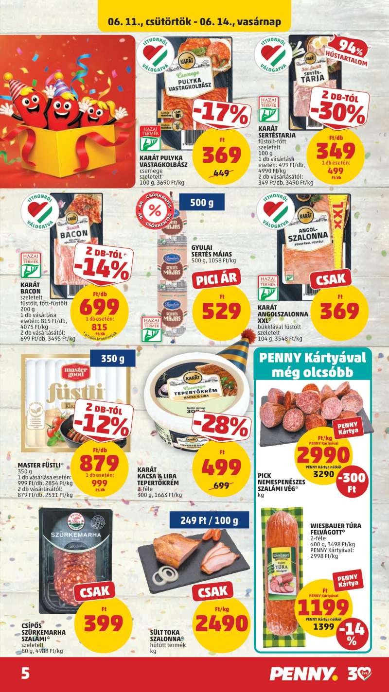Penny Új Akciós Újság 7 oldal