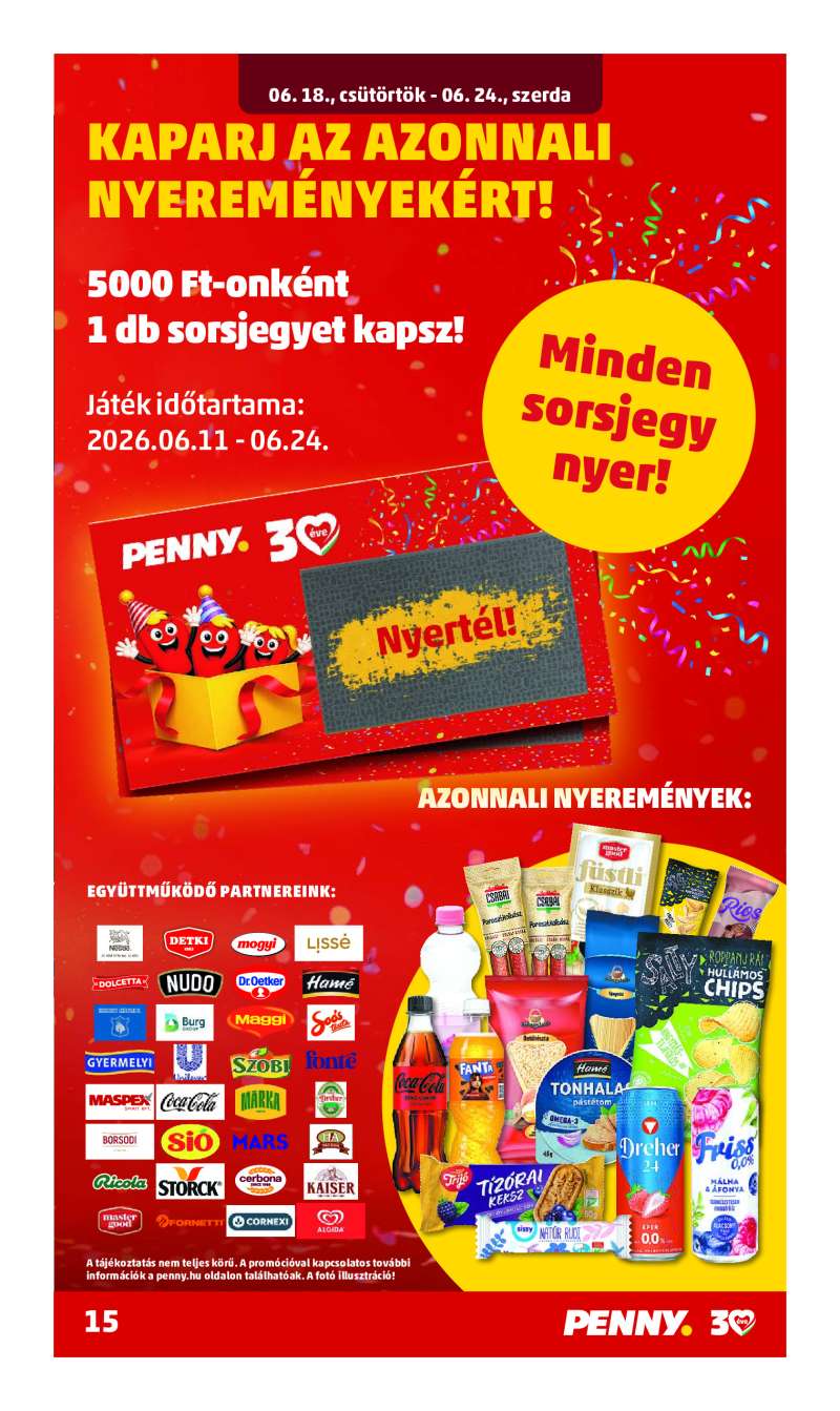 Penny Akciós Újság 17 oldal